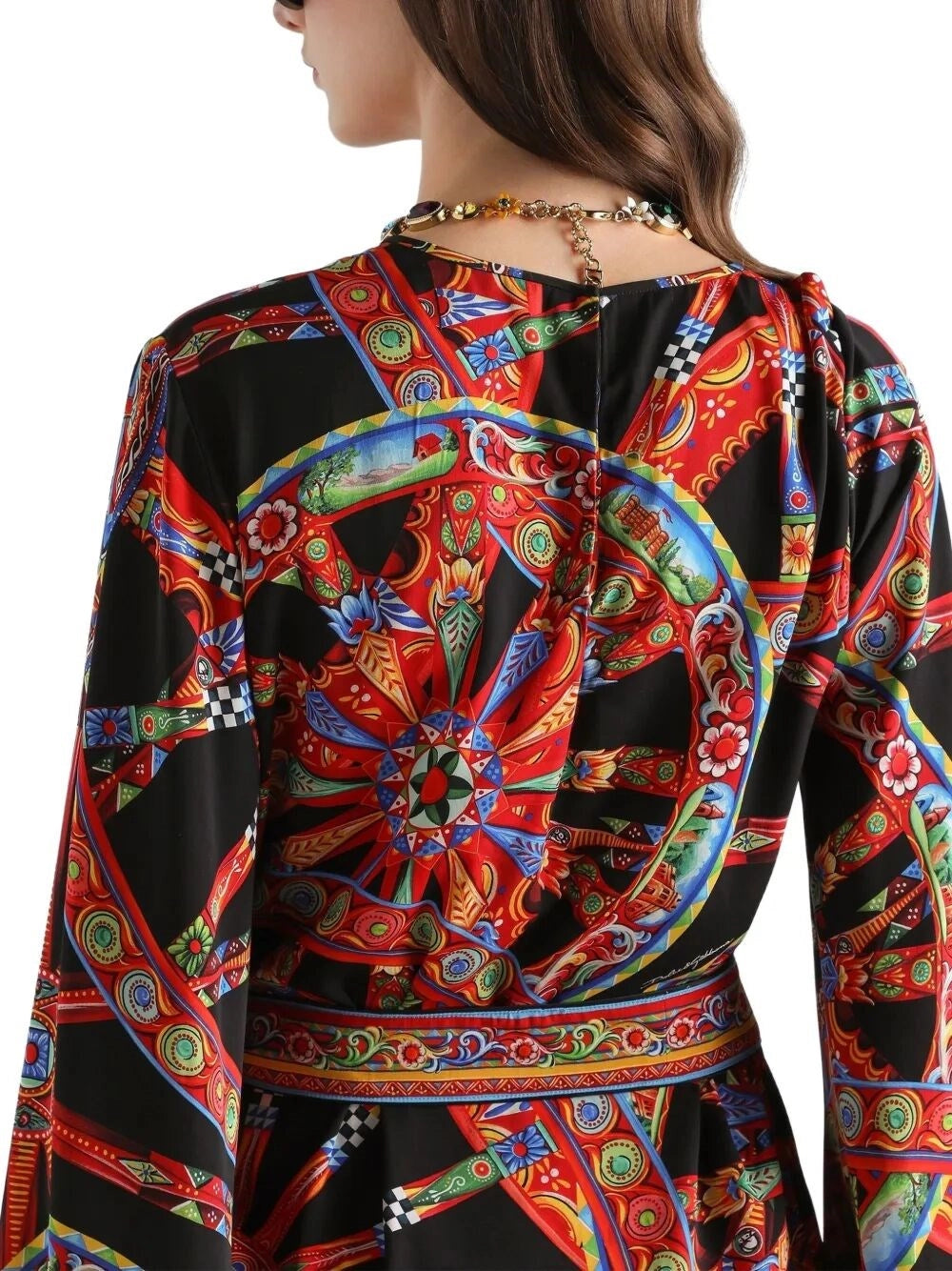 Dolce & Gabbana Women Printed Dress DOLCE & GABBANA