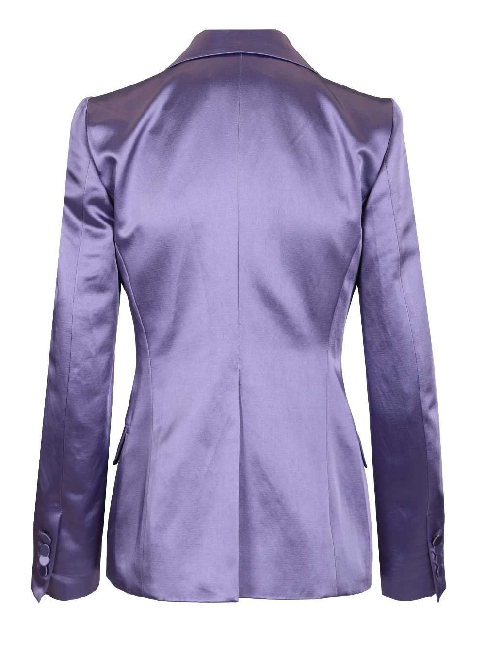 Dries Van Noten Women Blazer In Shiny Satin DRIES VAN NOTEN