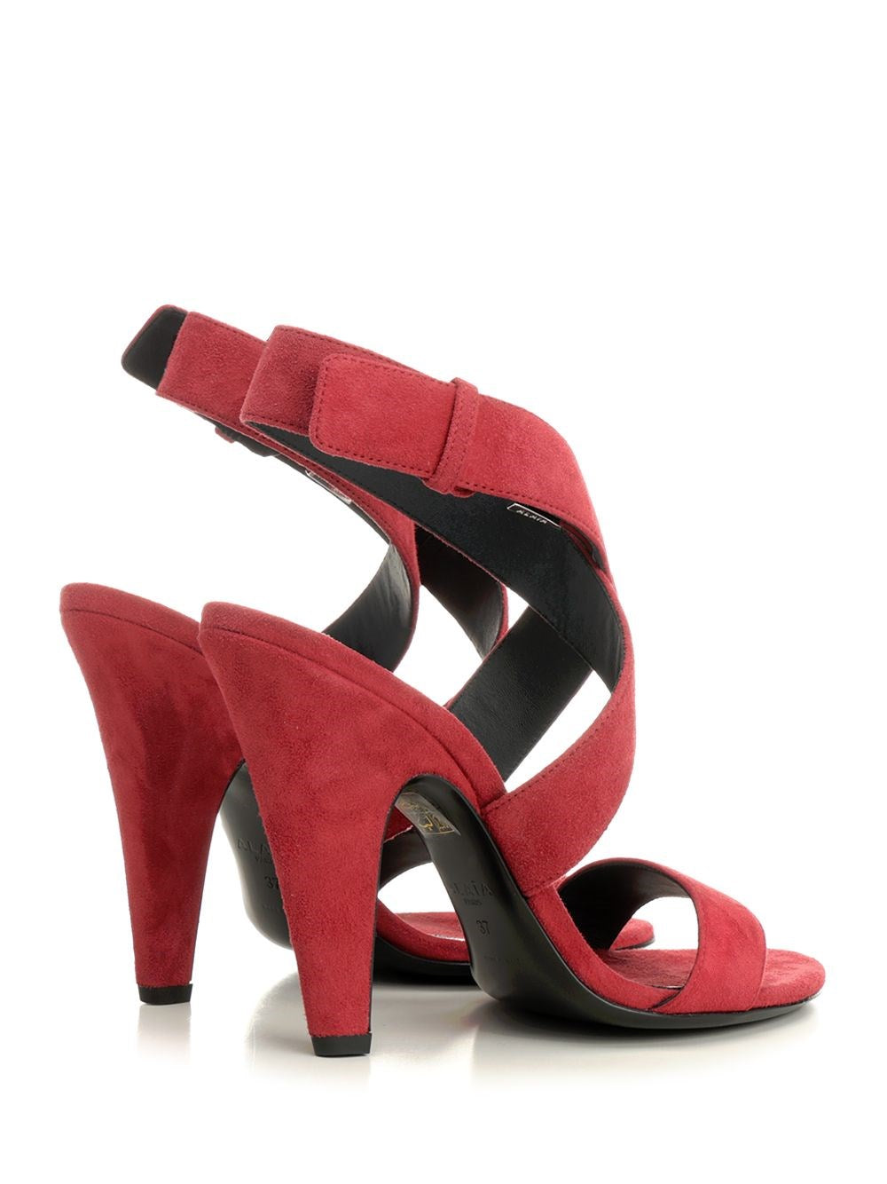 Alaïa Women Suede Cone Sandals ALAIA