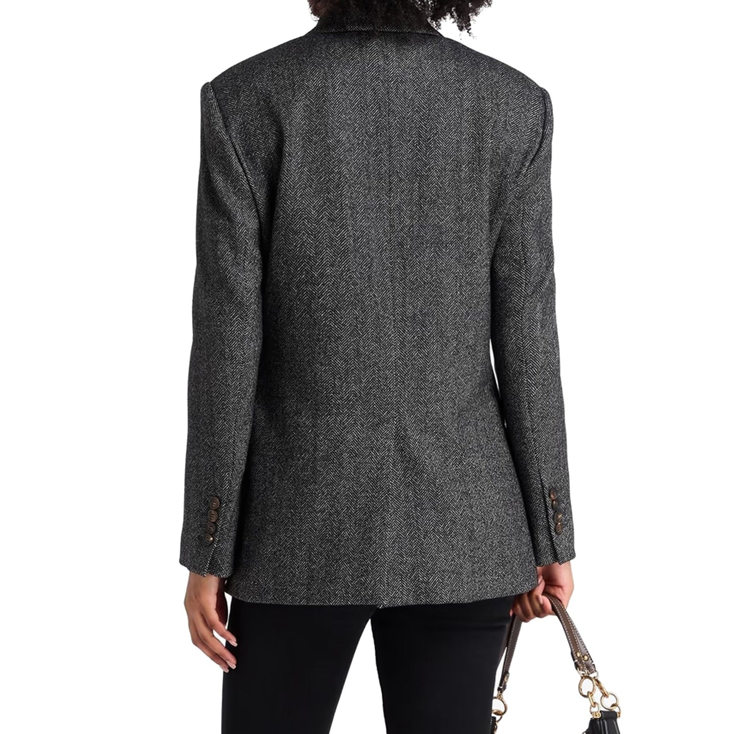 Brunello Cucinelli Herringbone Wool Blazer Women BRUNELLO CUCINELLI