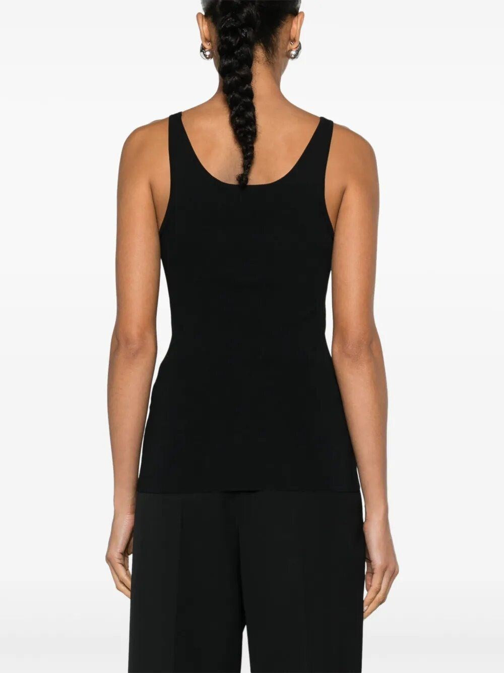 Toteme Women Compact Knit Tank Black TOTEME