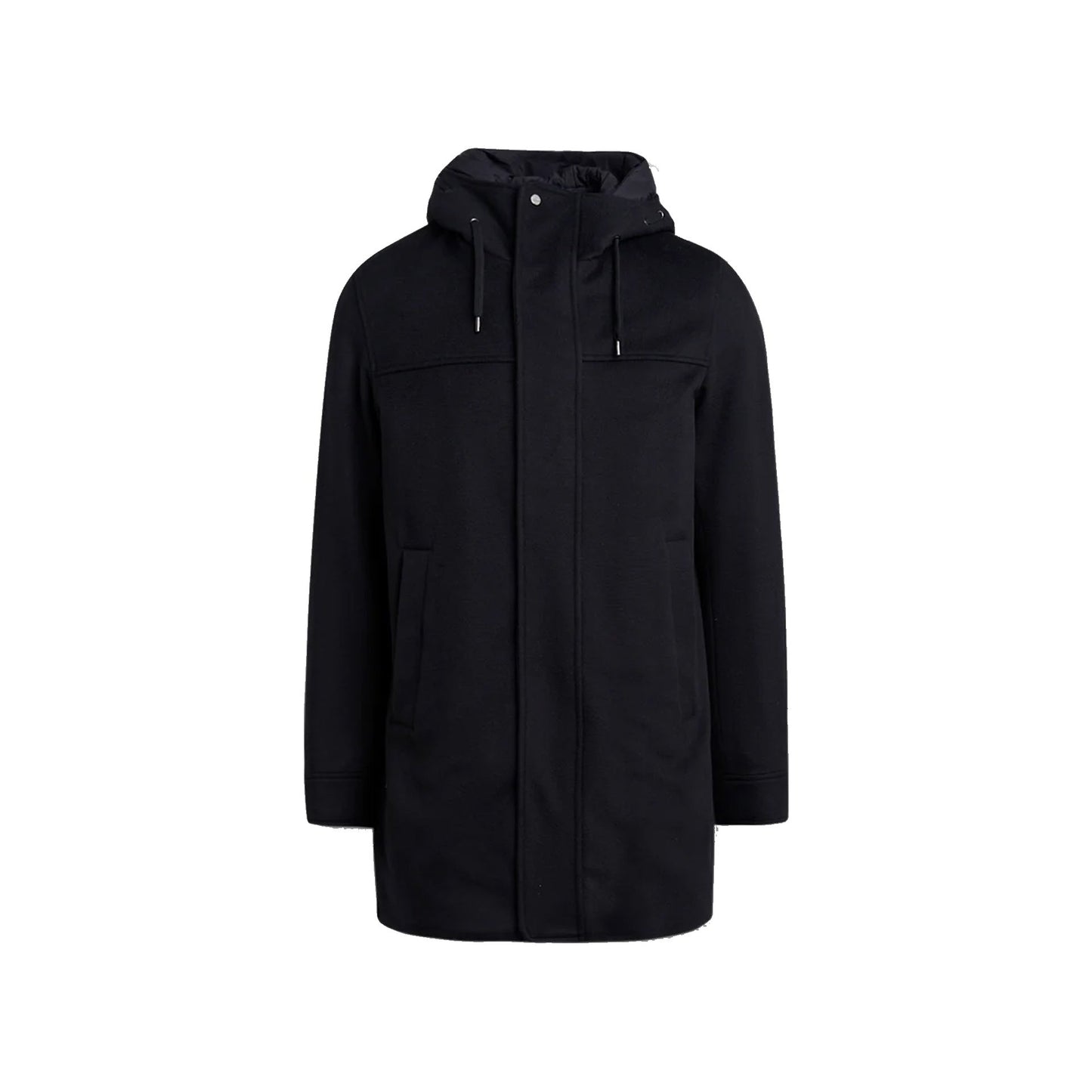 Herno Wool Cashmere Hooded Coat Men HERNO