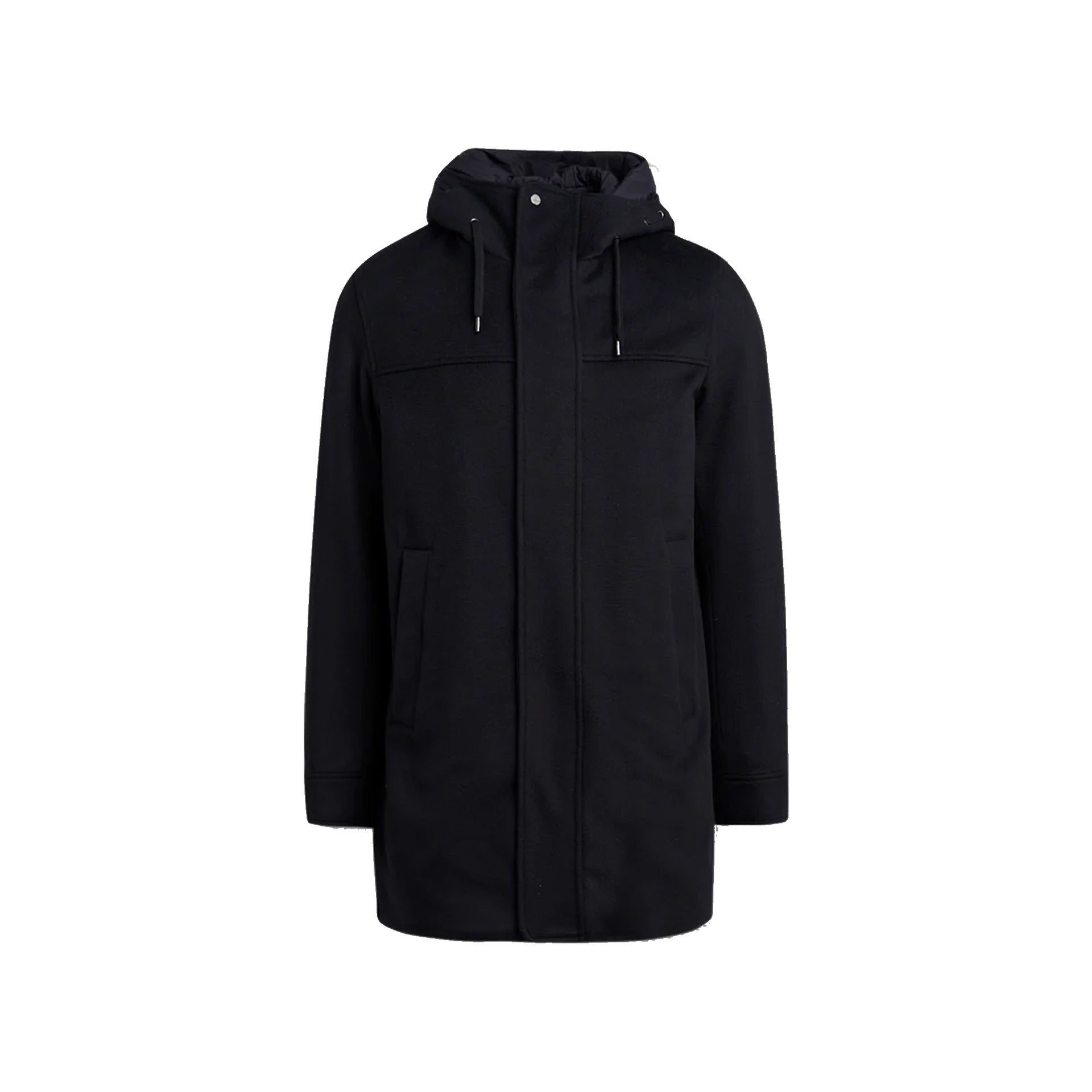 Herno Wool Cashmere Hooded Coat Men HERNO