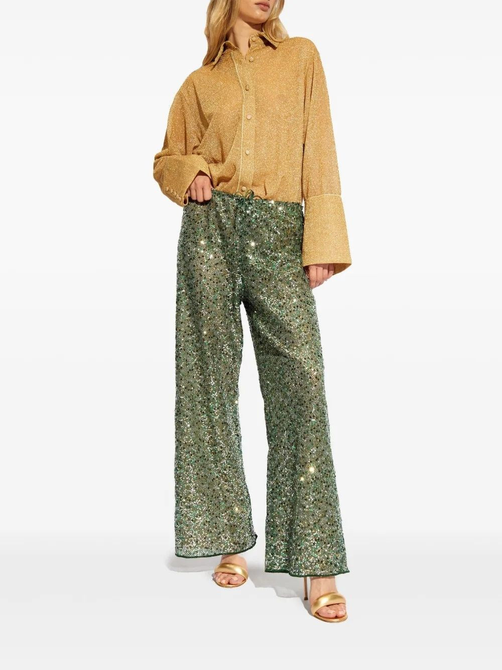 Oseree Women Netquins Pants OSEREE