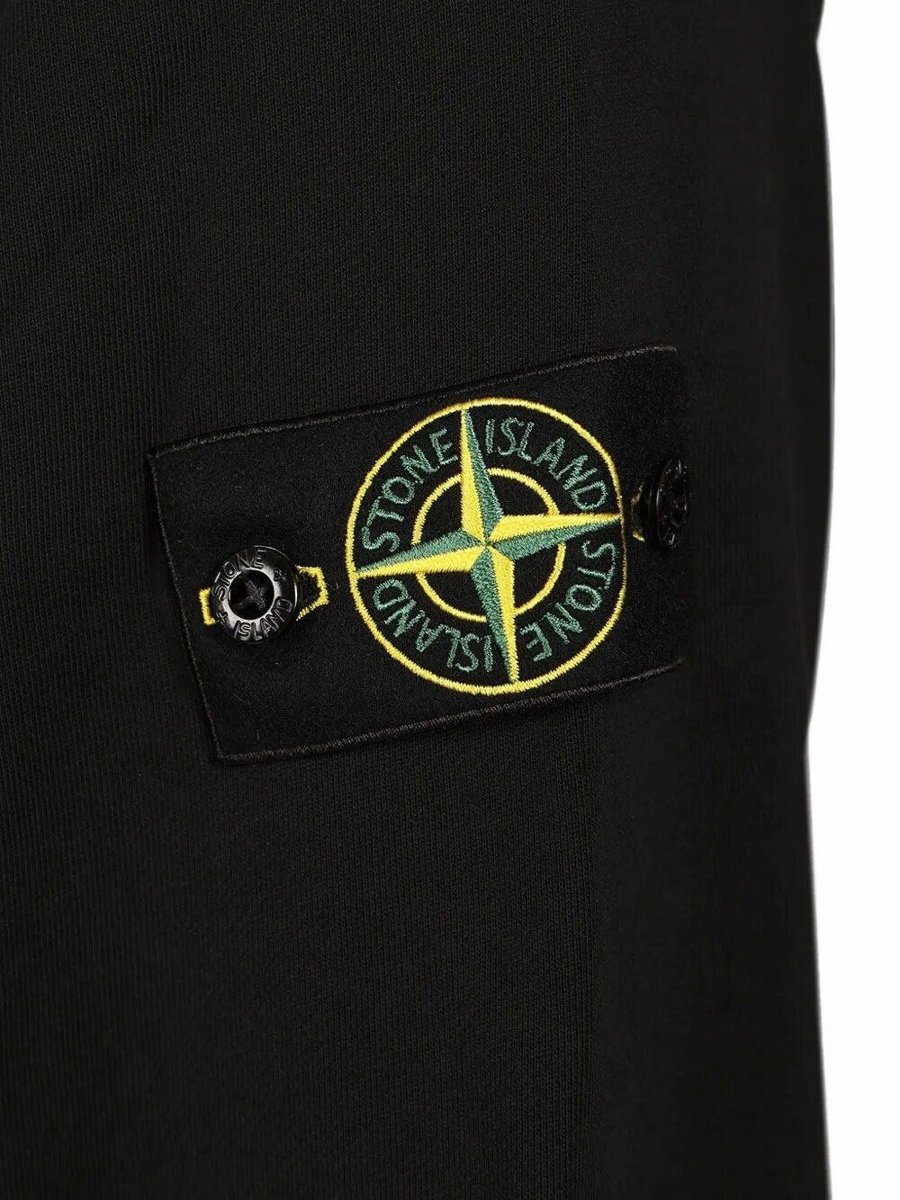 Stone Island Men Organic Cotton Fleece Cardigan Sweatshirt
