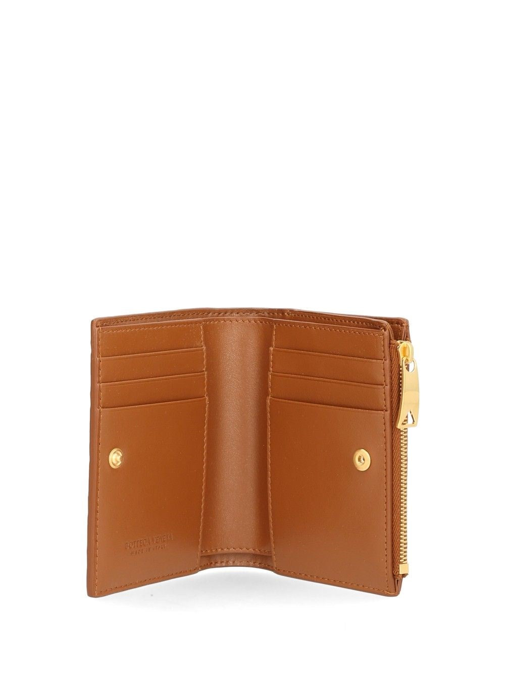 Bottega Veneta Women Intrecciato Bi-Fold Wallet BOTTEGA VENETA