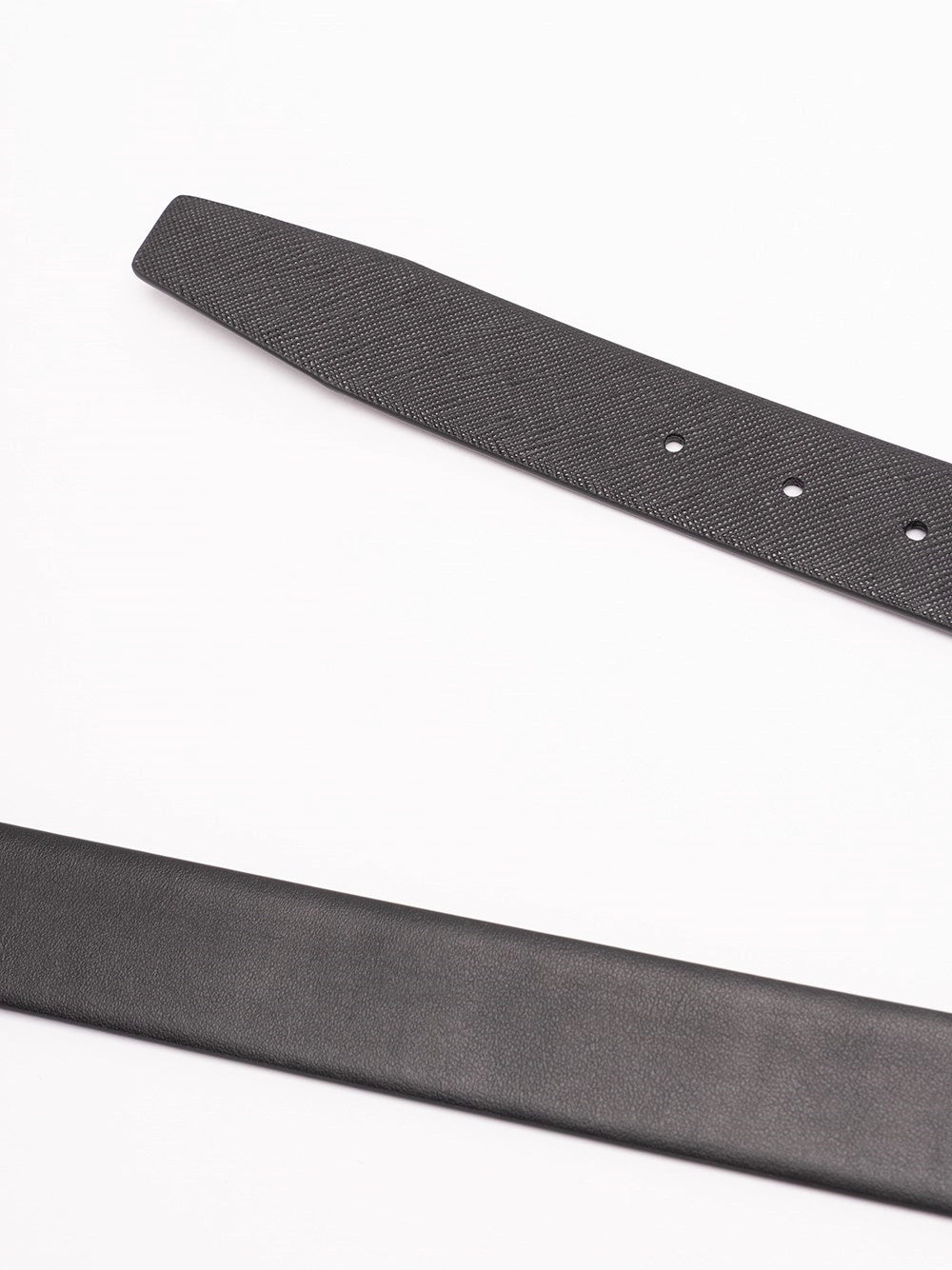 Prada Men Saffiano Leather Reversible Belt PRADA