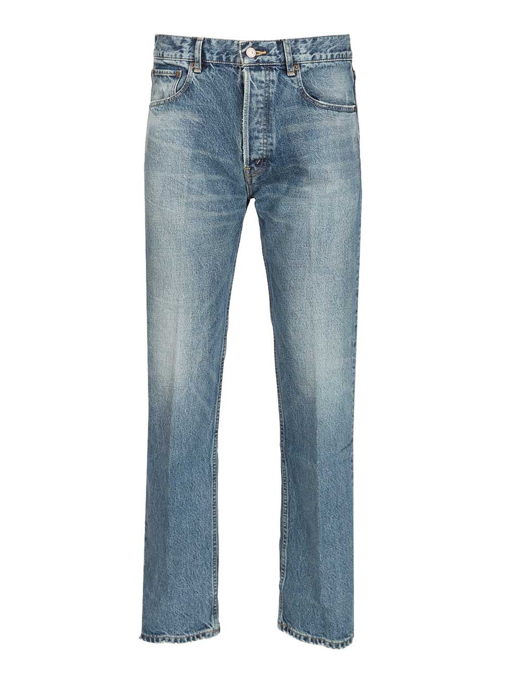 Celine Men 001 Boyfriend Jeans In Cotton Denim CELINE
