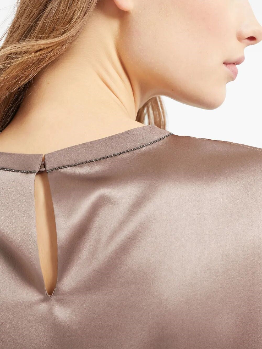 Brunello Cucinelli Women Silk Top BRUNELLO CUCINELLI