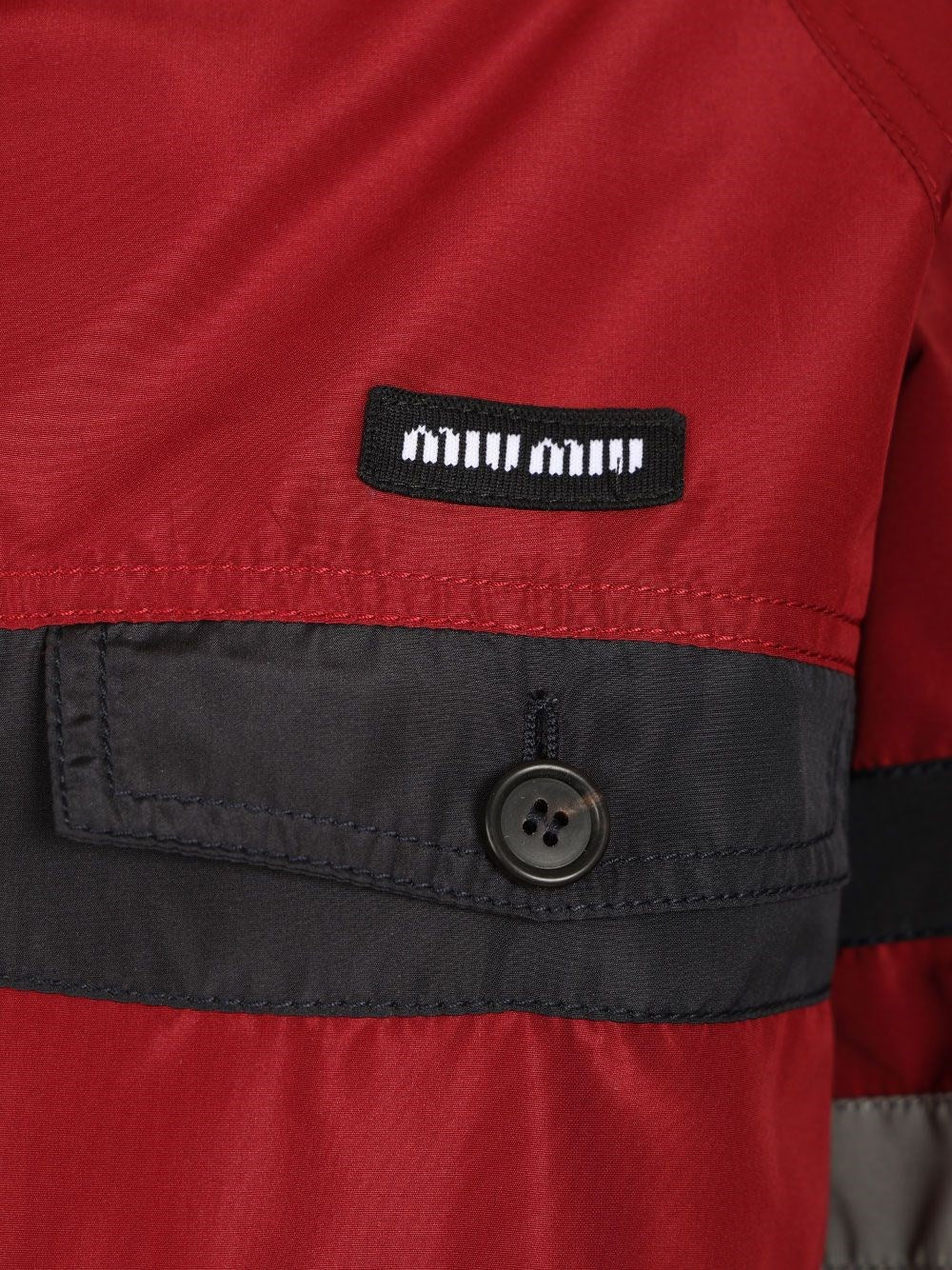 Miu Miu Women Blouson In Technical Canvas MIU MIU