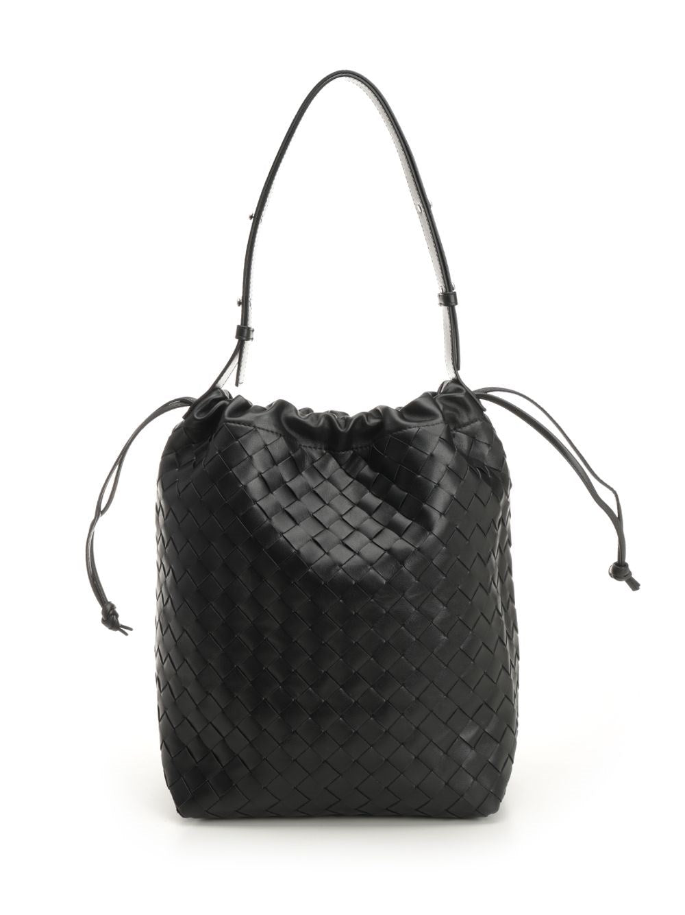 Bottega Veneta Women "Biblioteca" Intrecciato Bucket Bag BOTTEGA VENETA