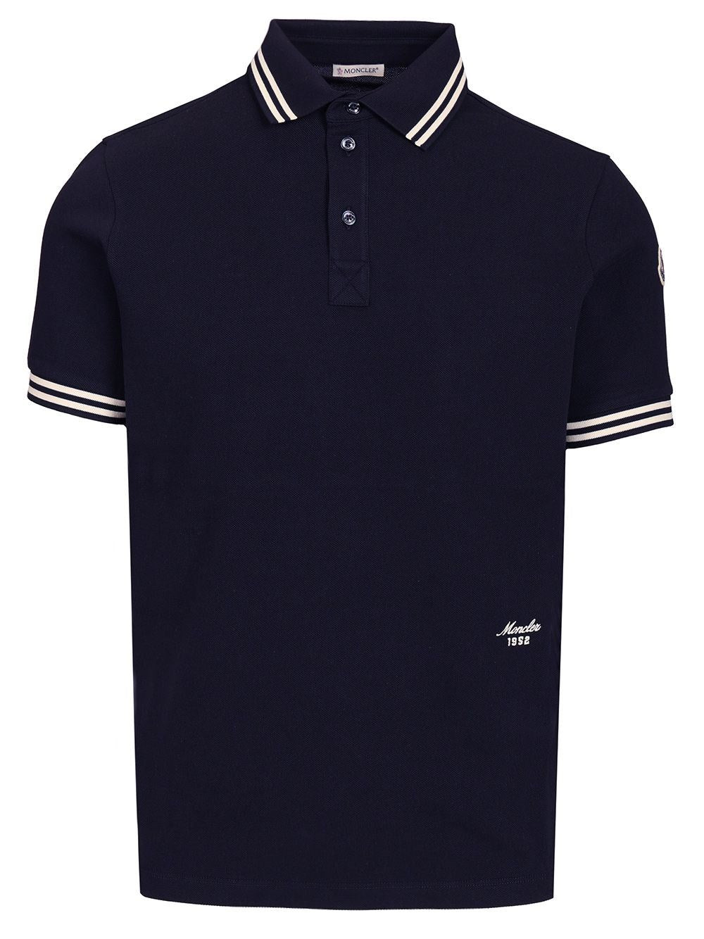Moncler Men Piqué Polo Shirt MONCLER