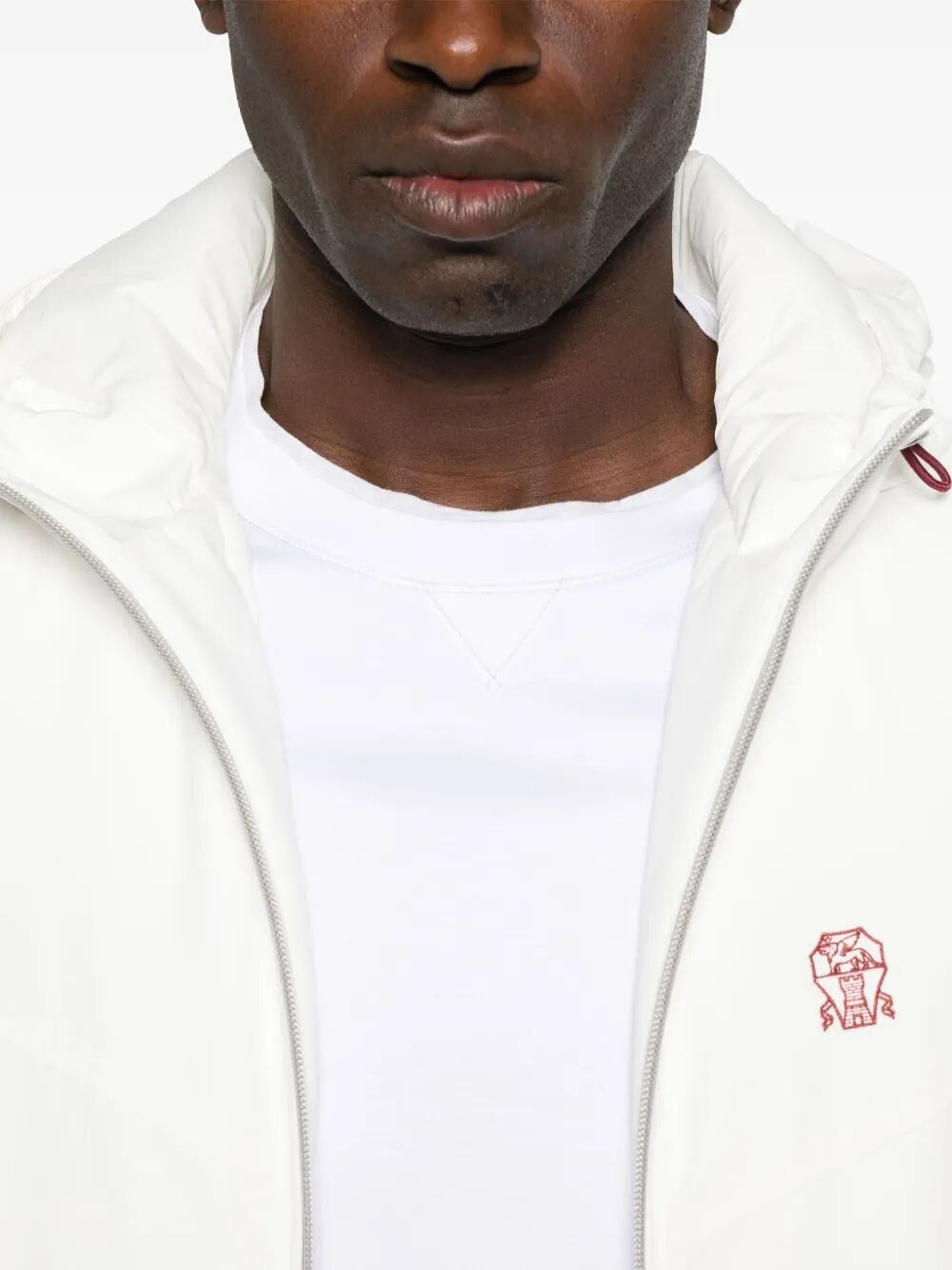 Brunello Cucinelli Men T-Shirt With Faux-Layering BRUNELLO CUCINELLI