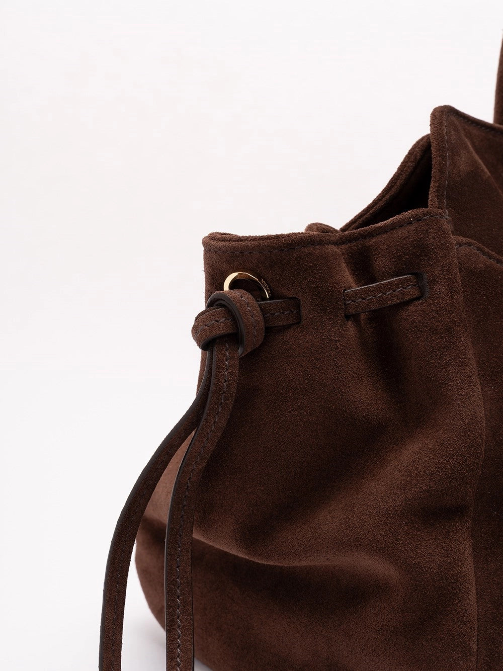 Prada Women Prada Allusion Large Suede Bag