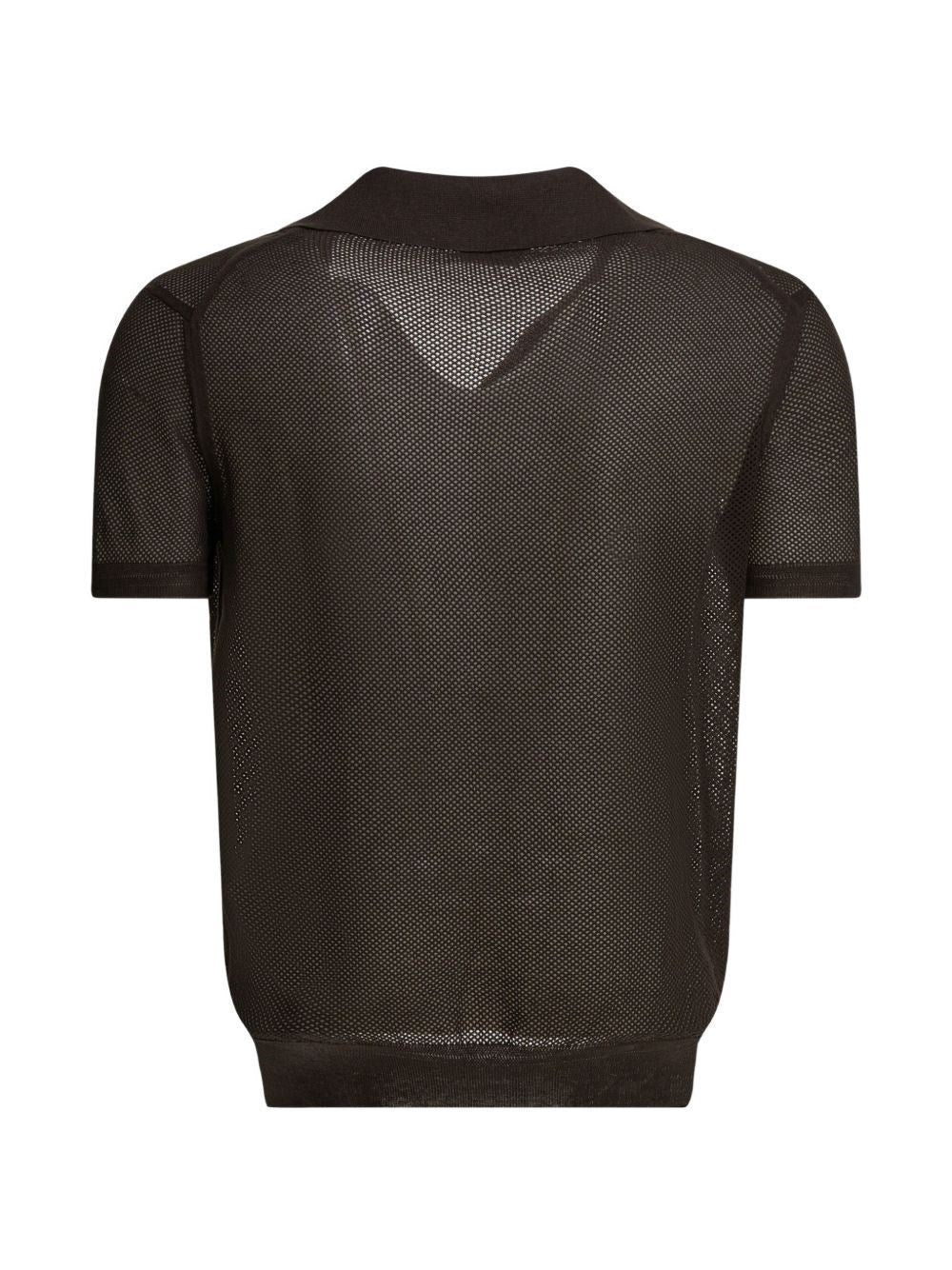Tom Ford Men Knitted Polo Shirt TOM FORD