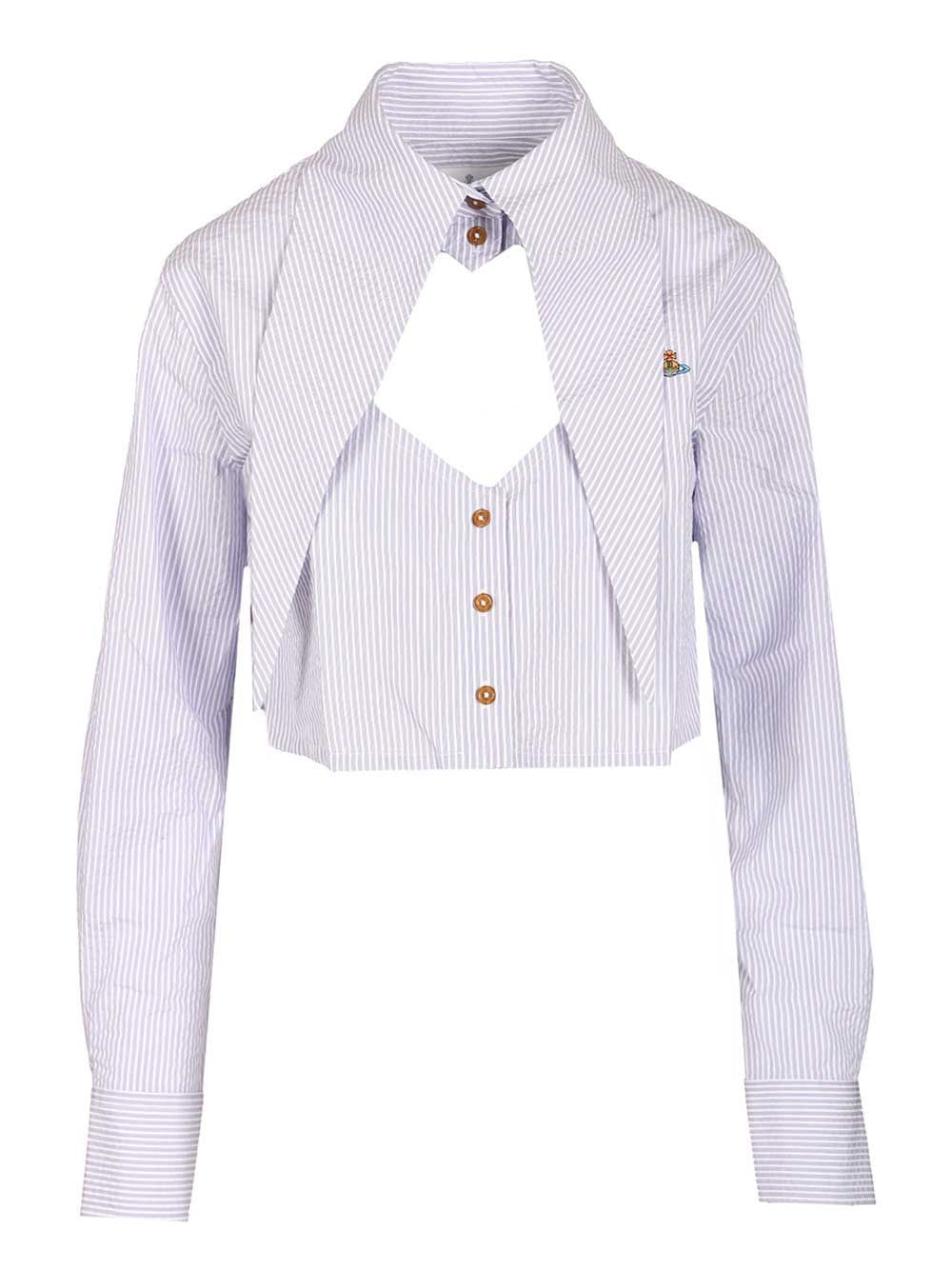 Vivienne Westwood Women Shirt With Heart Cutout VIVIENNE WESTWOOD