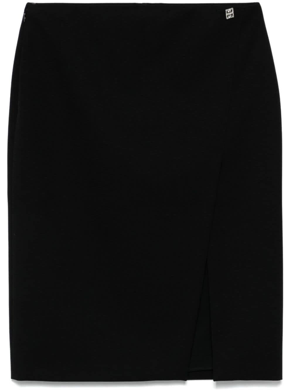 Givenchy Women Wool Midi Skirt GIVENCHY