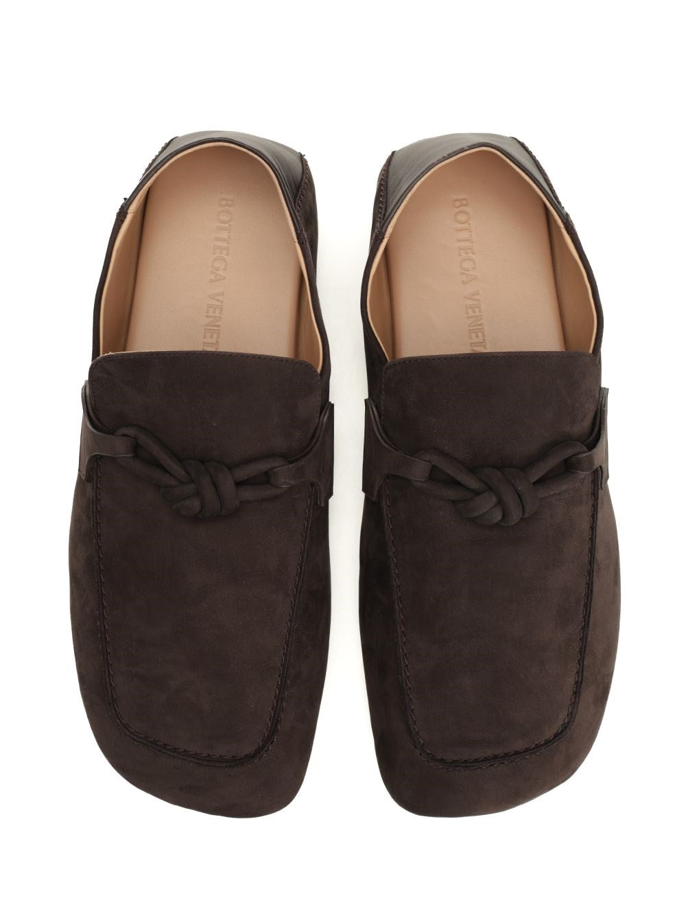 Bottega Veneta Men "Daddy" Suede Moccasins BOTTEGA VENETA