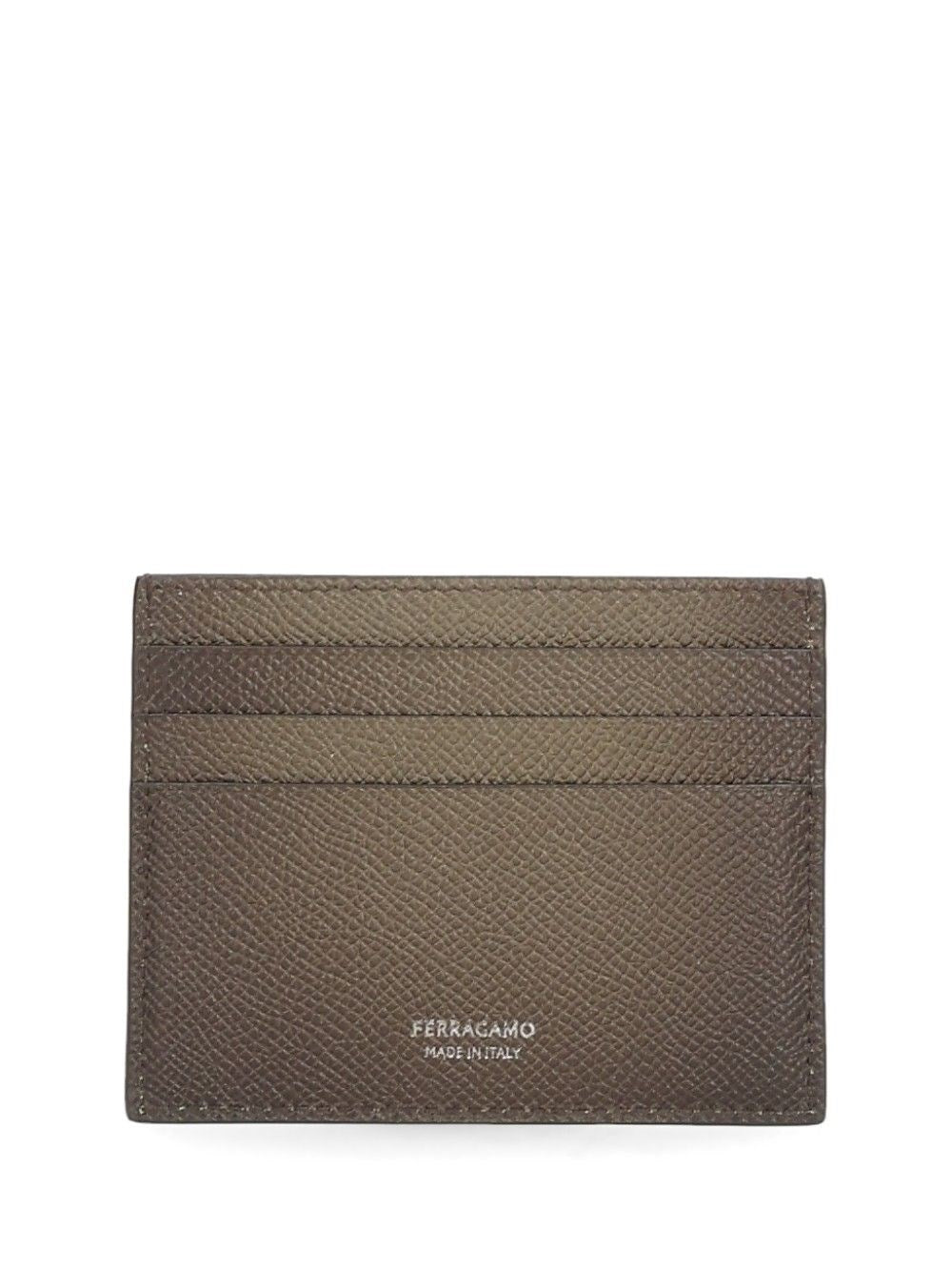 Ferragamo Men Gancini Credit Card Holder FERRAGAMO