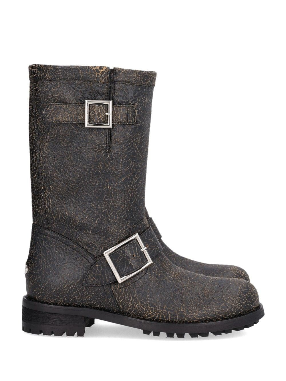 Jimmy Choo Women Biker Boots.