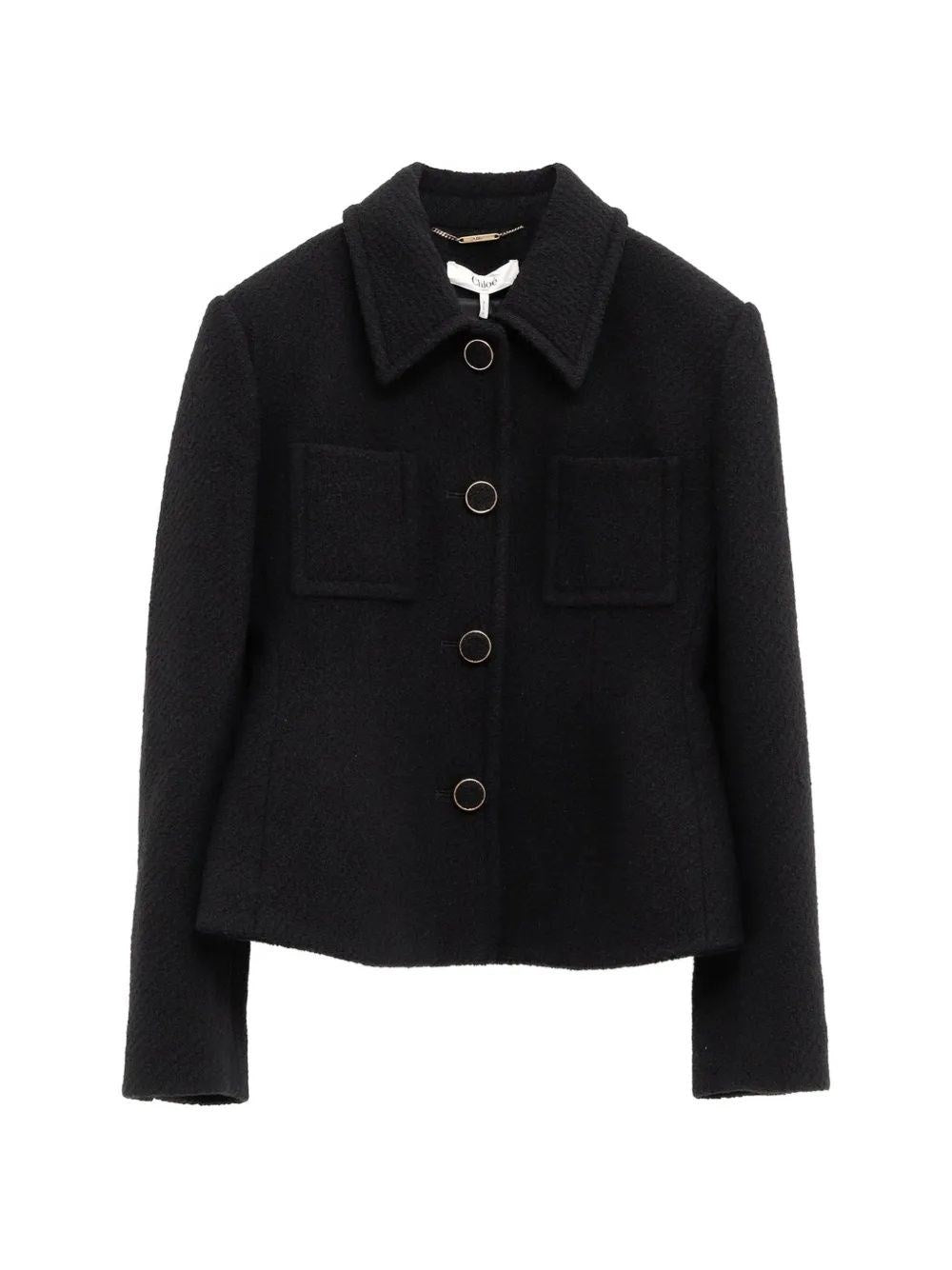 Chloe' Women Single-Breasted Short Blazer CHLOE