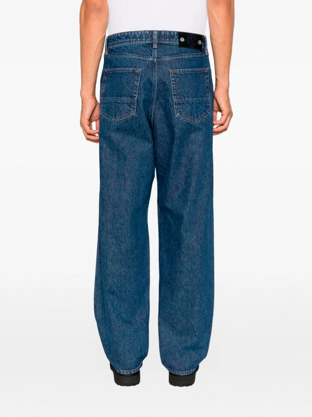 Stone Island Men `Indigo Denim-Raw` Jeans STONE ISLAND