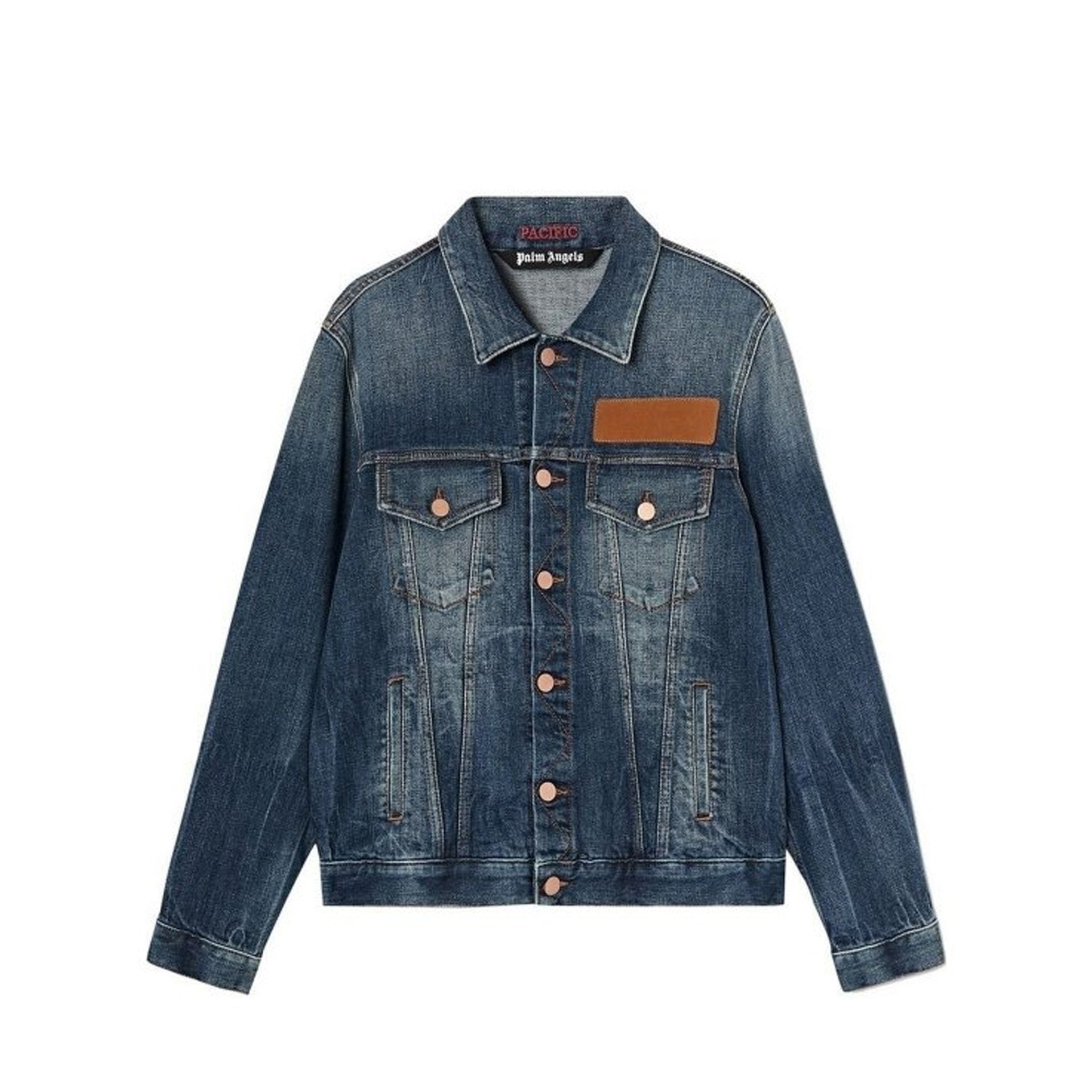 Palm Angels Denim Jacket Men PALM ANGELS