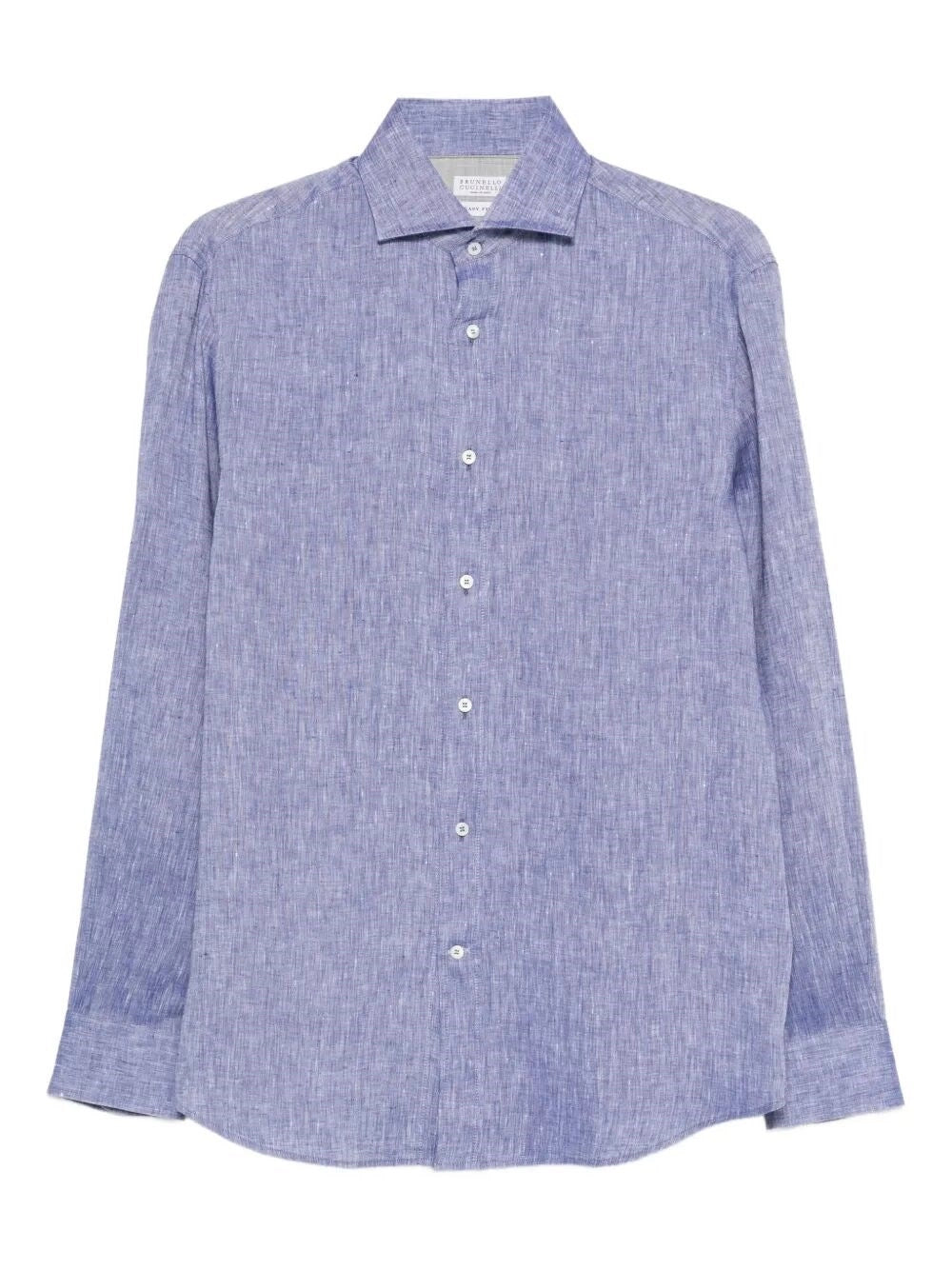Brunello Cucinelli Men Linen Shirt BRUNELLO CUCINELLI