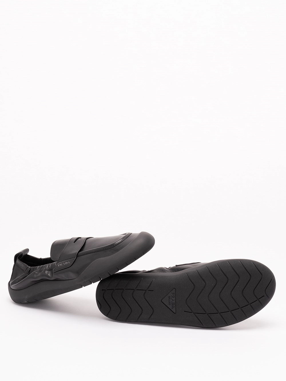 Prada Men Speedrock Leather Loafers PRADA