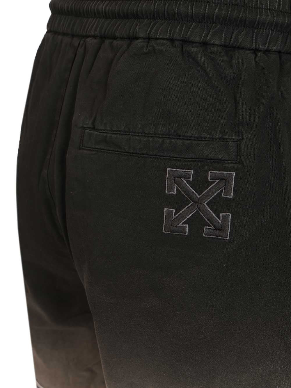 Off-White Men Cotton Shorts OFF-WHITE