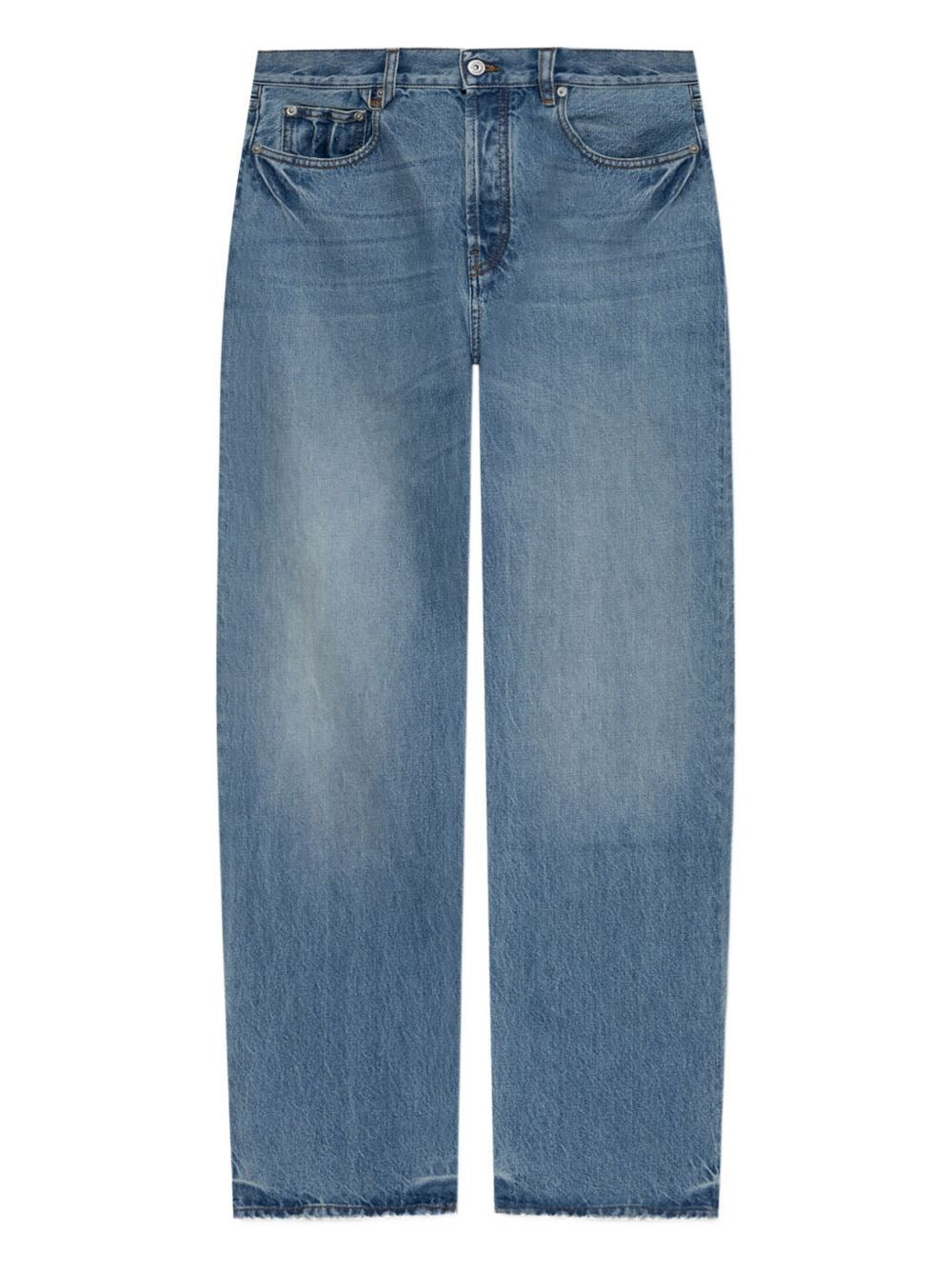 Jacquemus Men Straight Jeans In De-Nîmes Denim JACQUEMUS