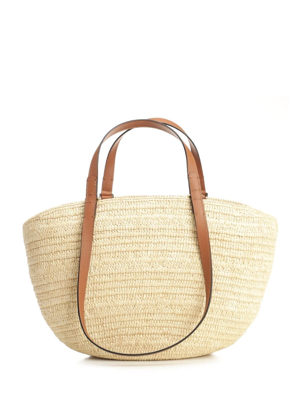 Loewe Paula's Ibiza Women Eclipse Medium Basket Bag In Raffia LOEWE