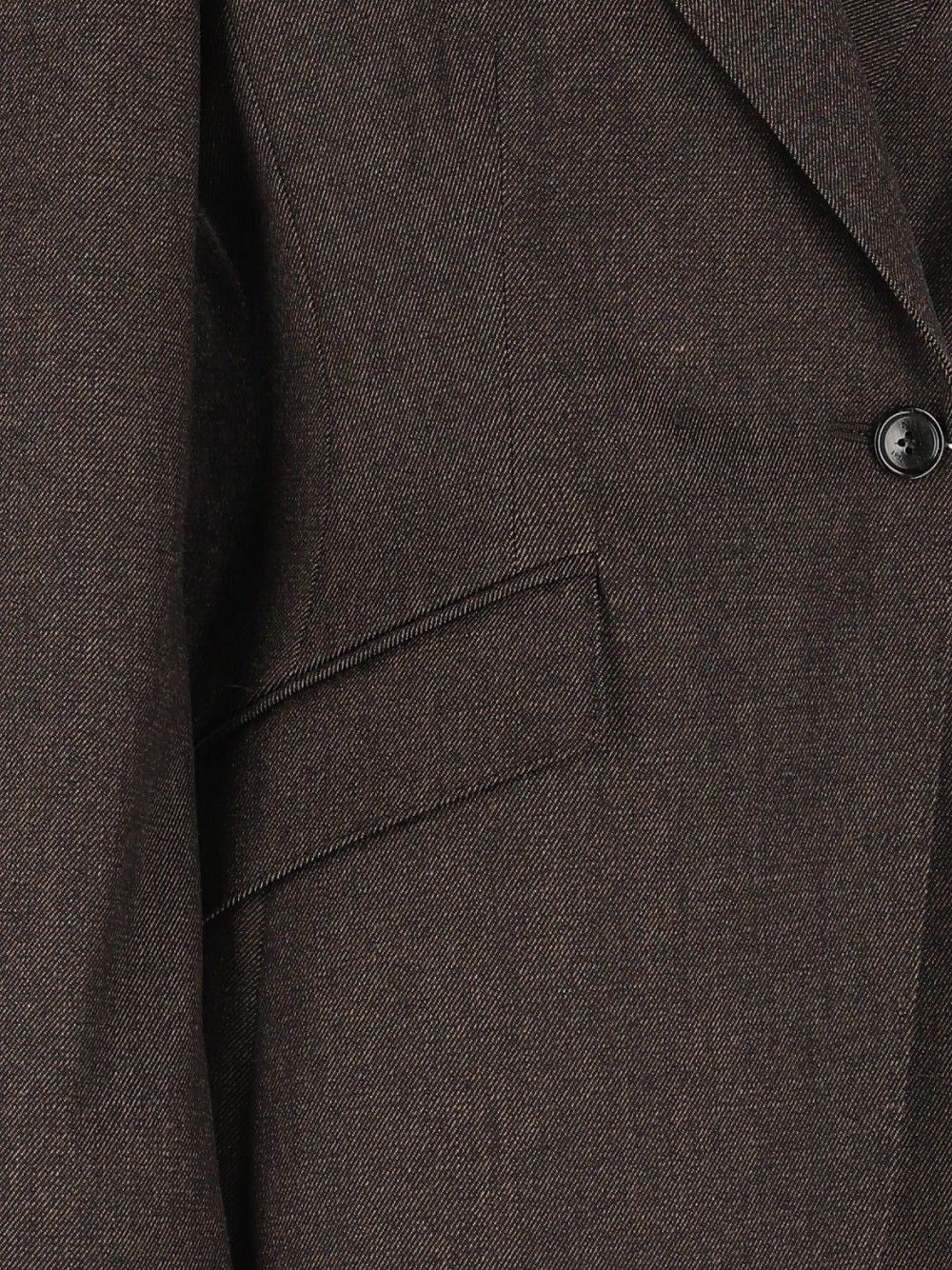 Max Mara Women Fitted Blazer In Denim-Effect Wool MAX MARA