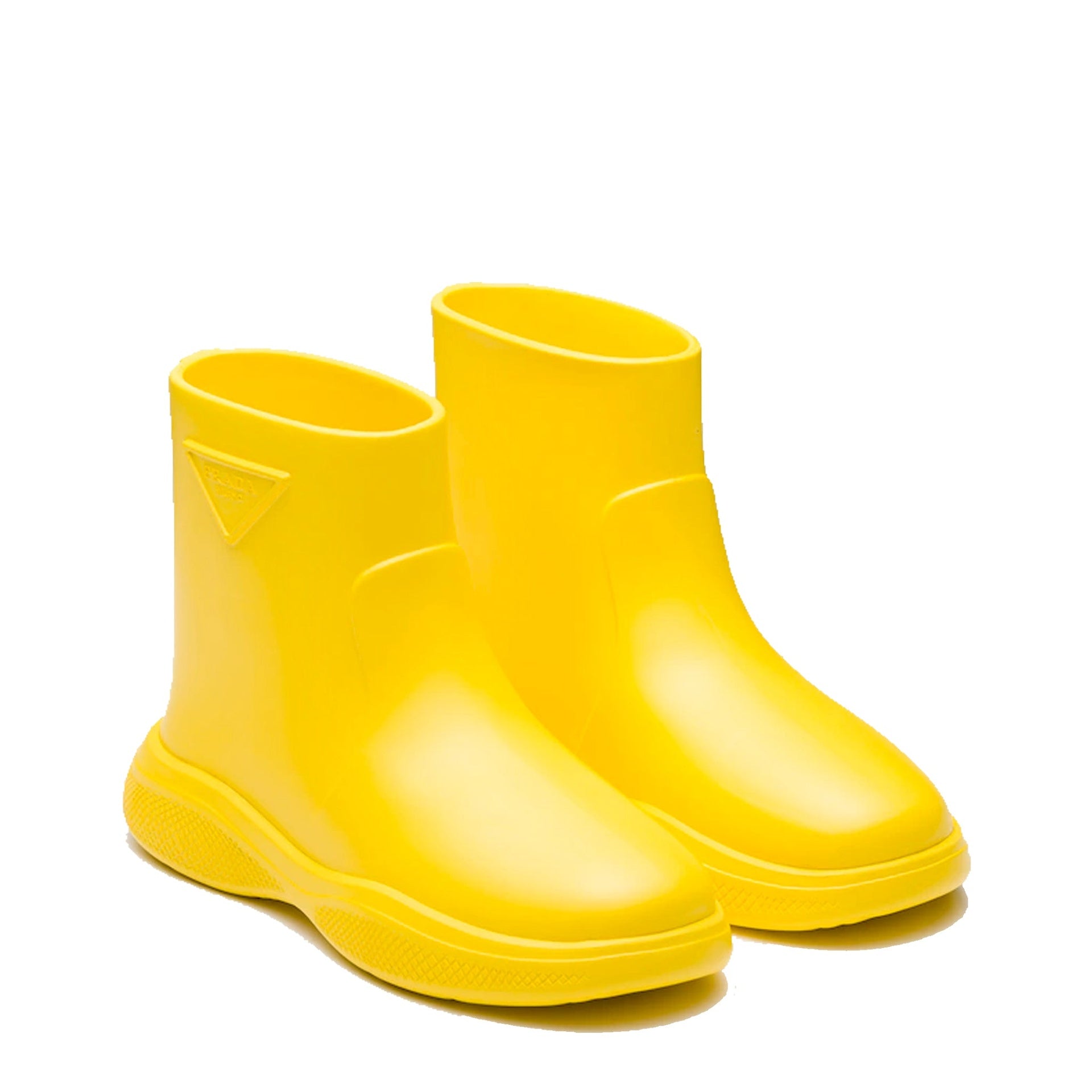 Prada Logo Rubber Boots Women PRADA