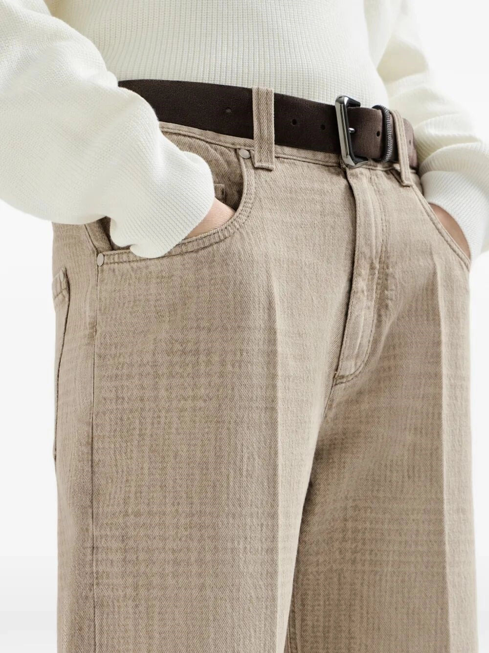 Brunello Cucinelli Women Denim Pants BRUNELLO CUCINELLI