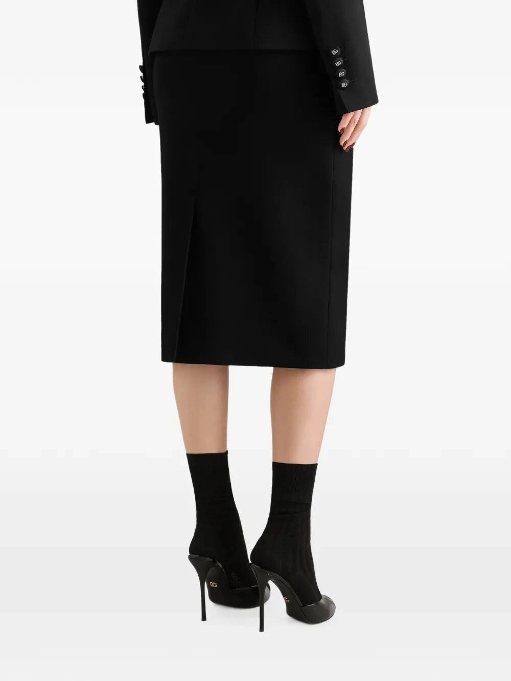 Dolce & Gabbana Women Wool Skirt DOLCE & GABBANA