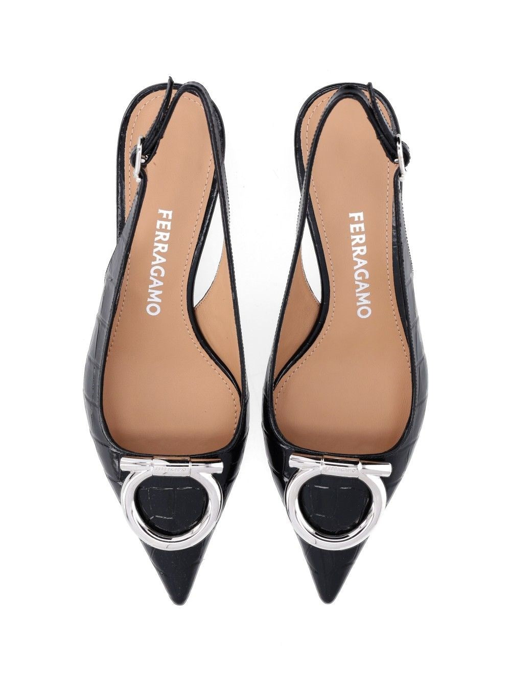Ferragamo Women Slingback Maxi Gancini FERRAGAMO