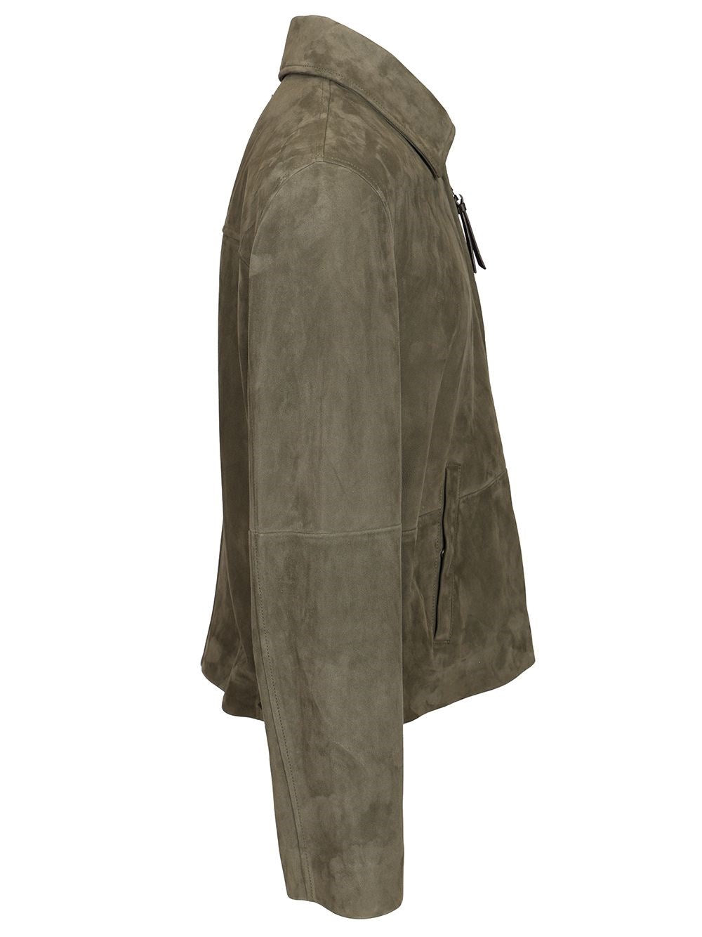 Loewe Men Lightweight Suede Lambskin Jacket LOEWE