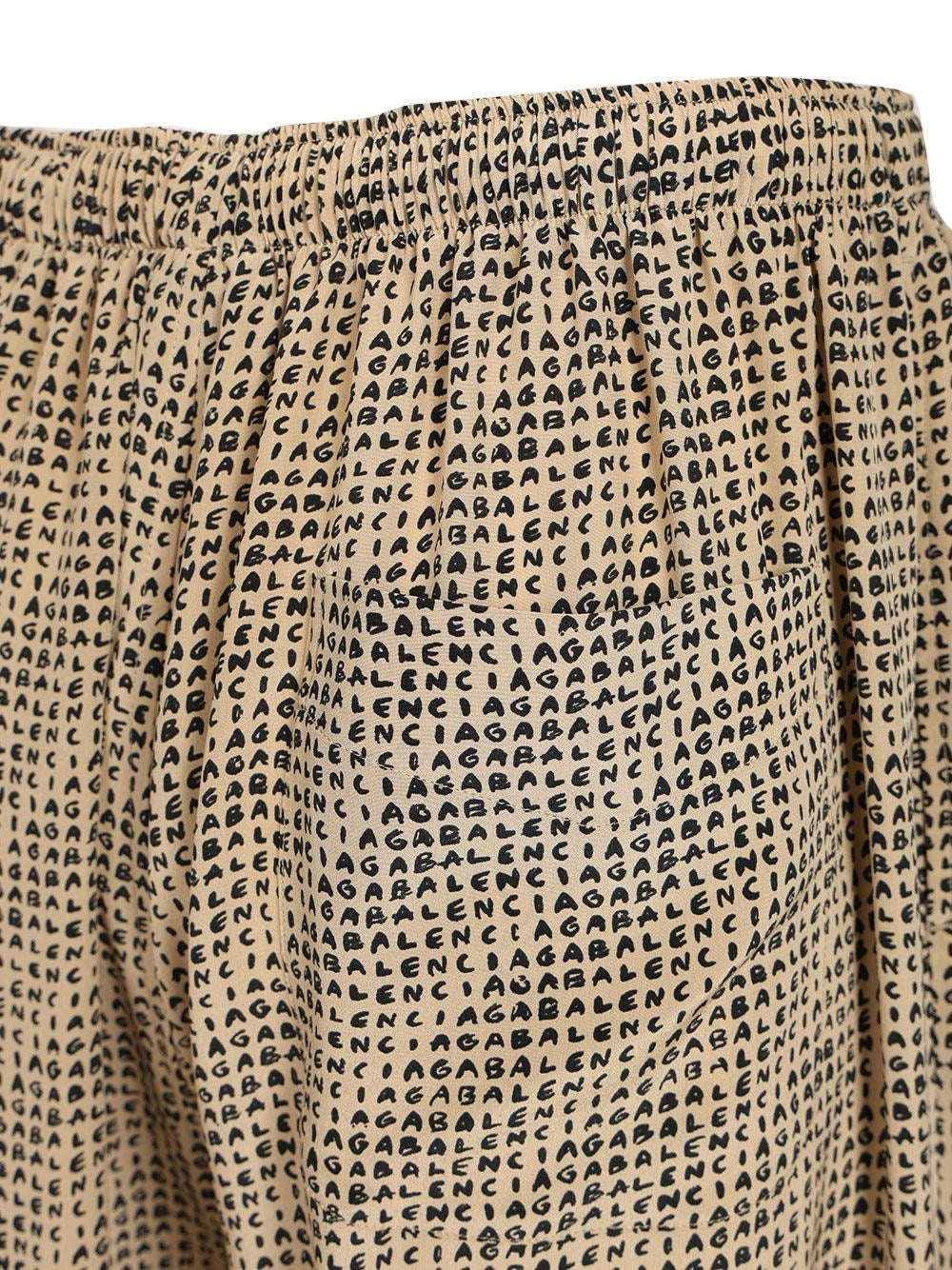 Balenciaga Women "Monogram" Pajama Pants BALENCIAGA