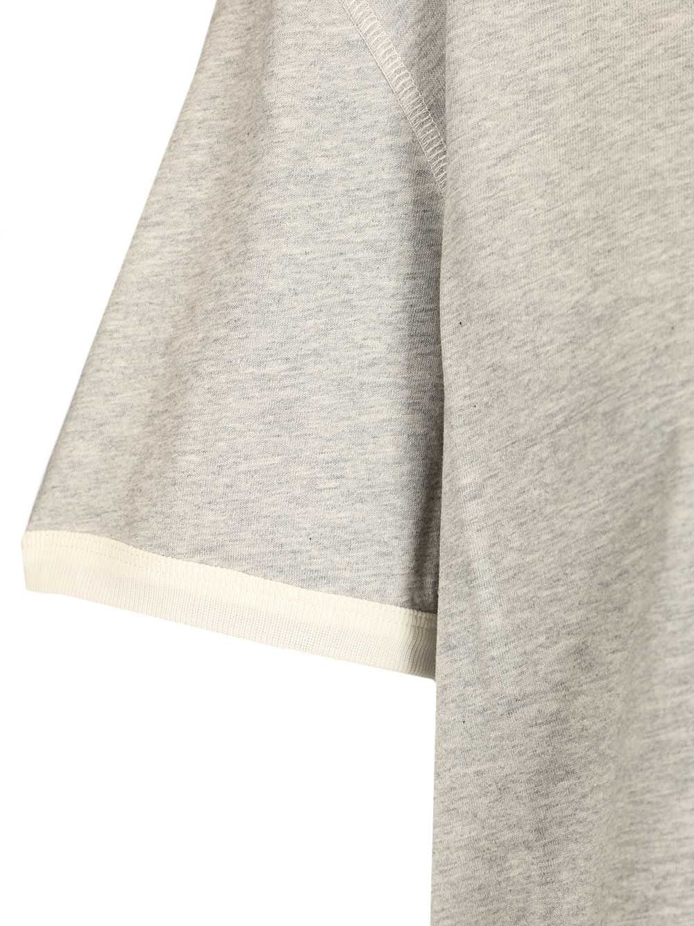 Ami Women Short Sleeves Classic Fit Teeshirt With Ami Paris Knitted Patch AMI PARIS