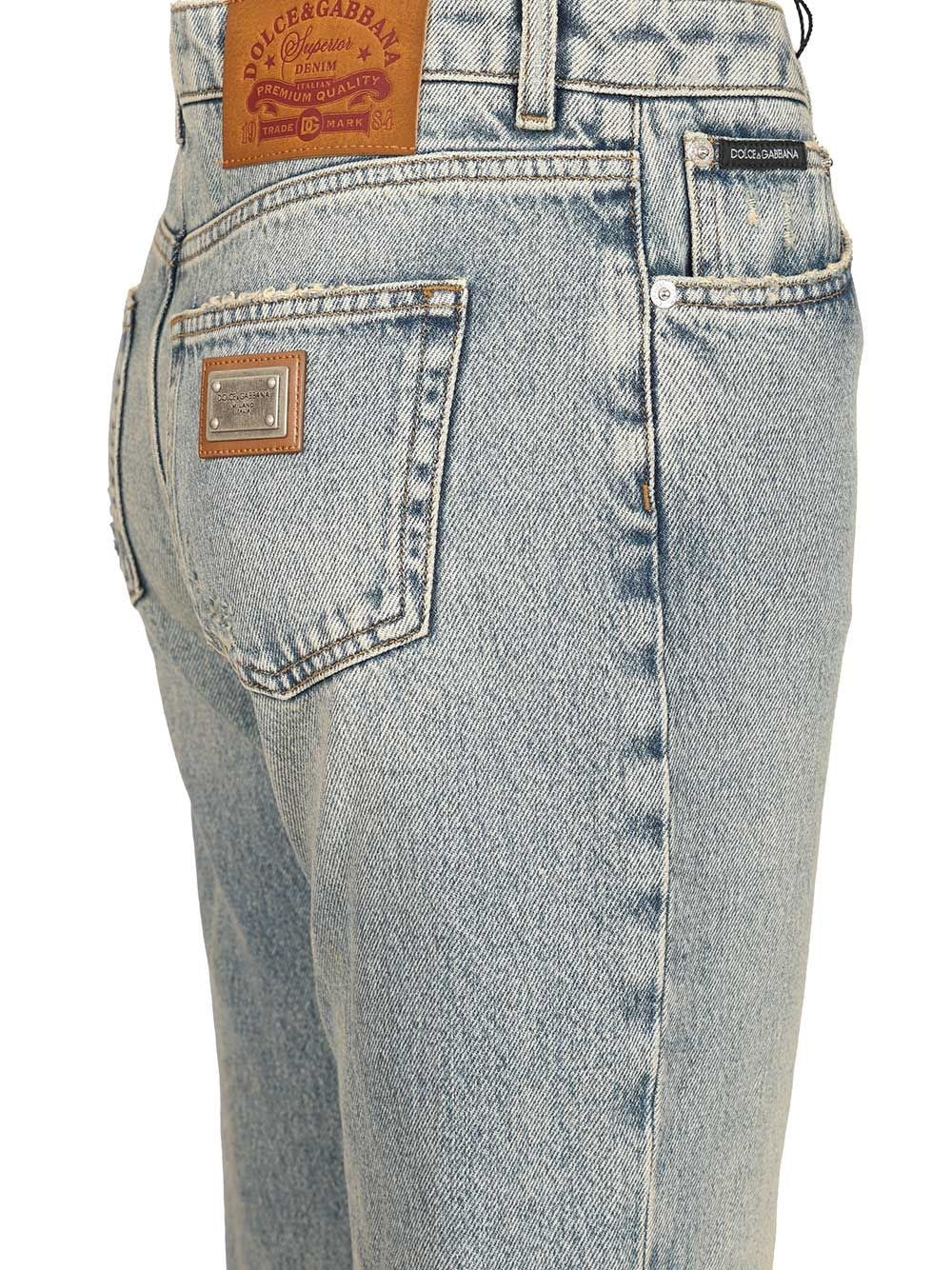 Dolce & Gabbana Women Straight Leg Jean DOLCE & GABBANA