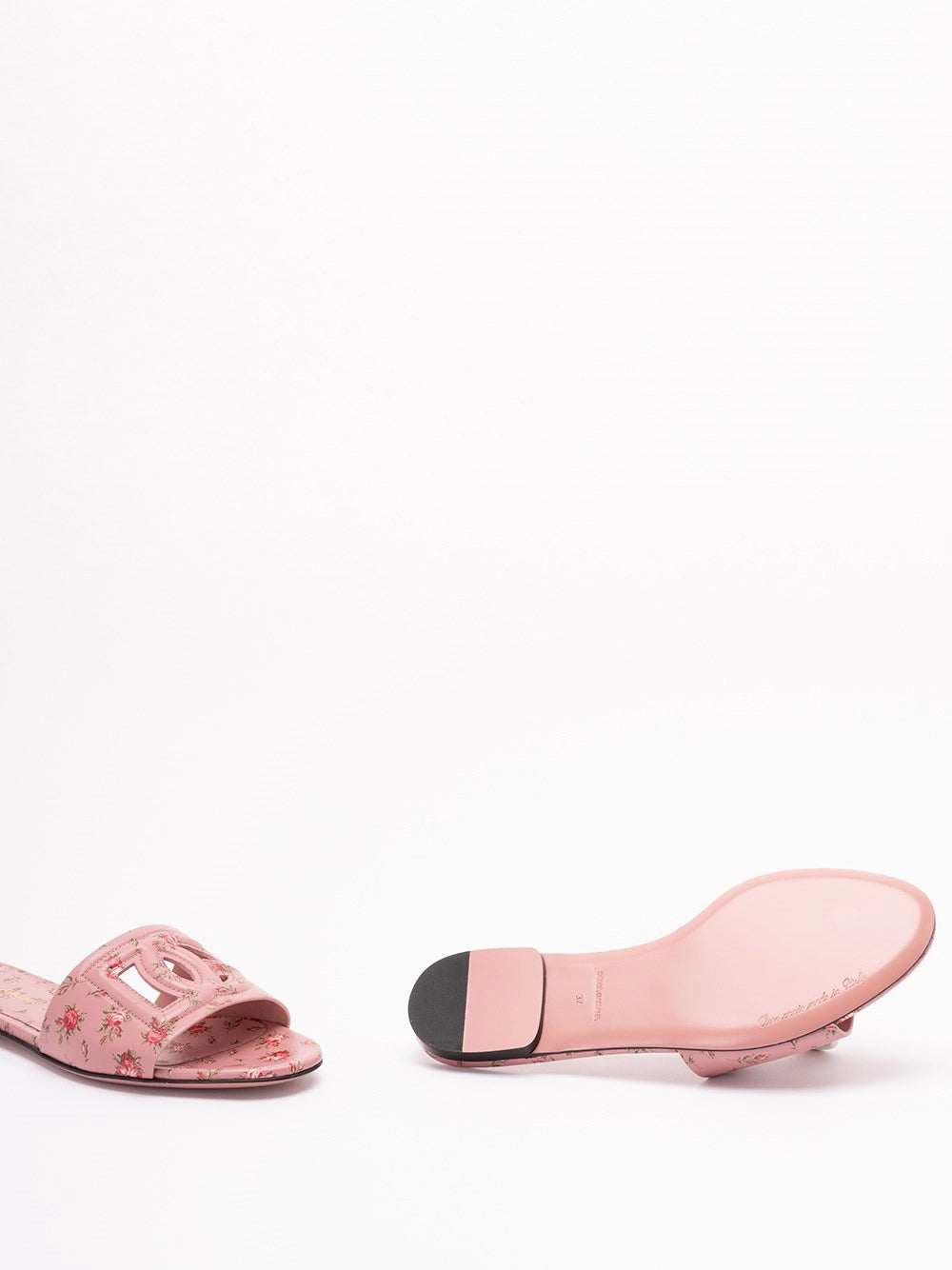 Dolce & Gabbana Women Sliders With Florar Print DOLCE & GABBANA