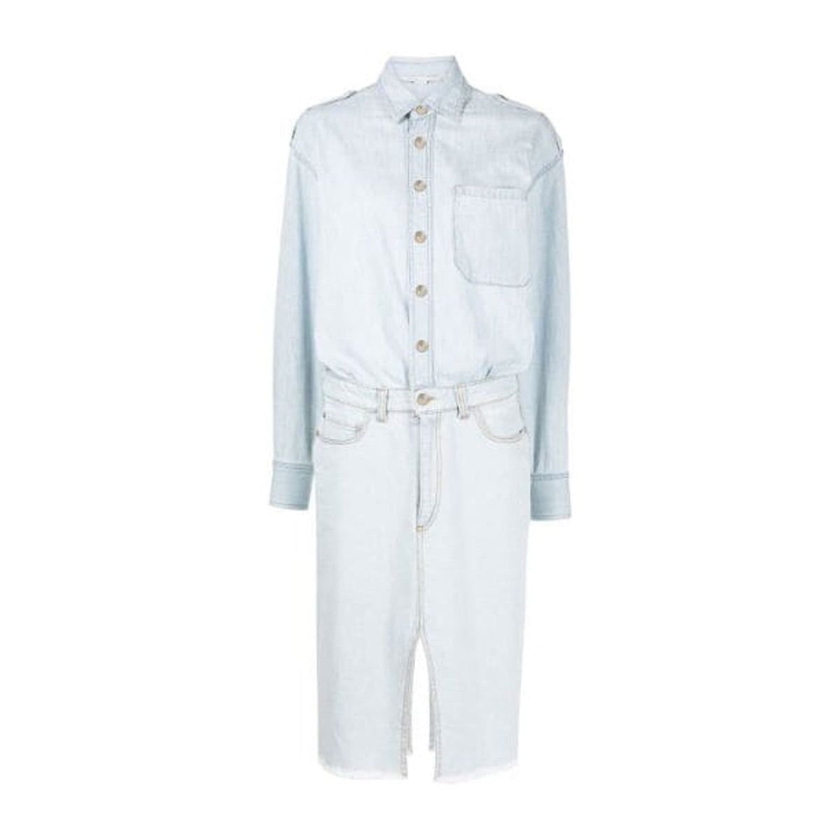 Stella Mccartney Denim Shirt Dress Women STELLA MCCARTNEY