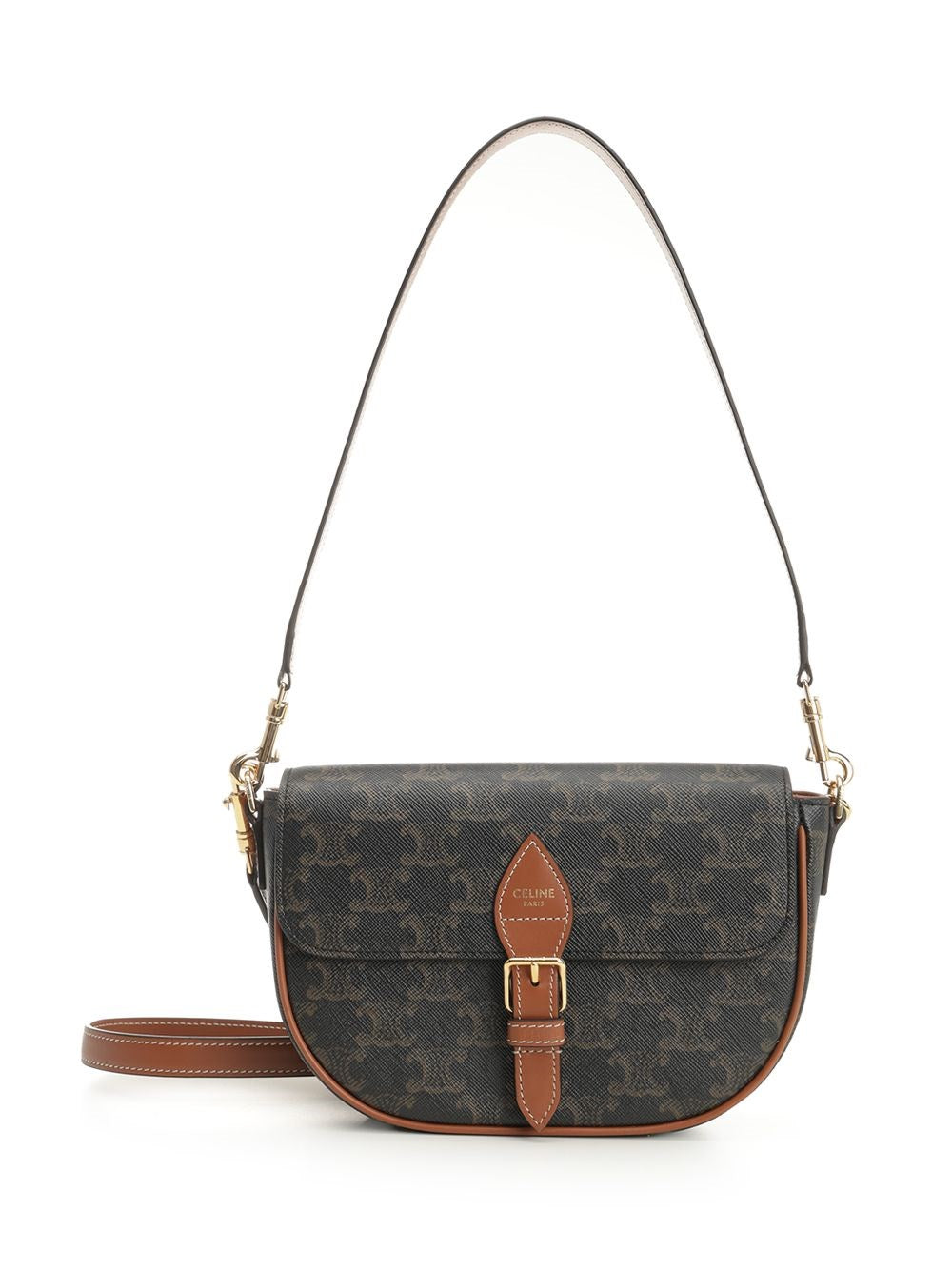 Celine Women "Folco" Shoulder Bag CELINE