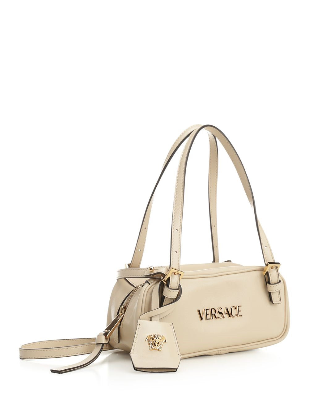 Versace Women "Versace Tag" Mini Bowling Bag
