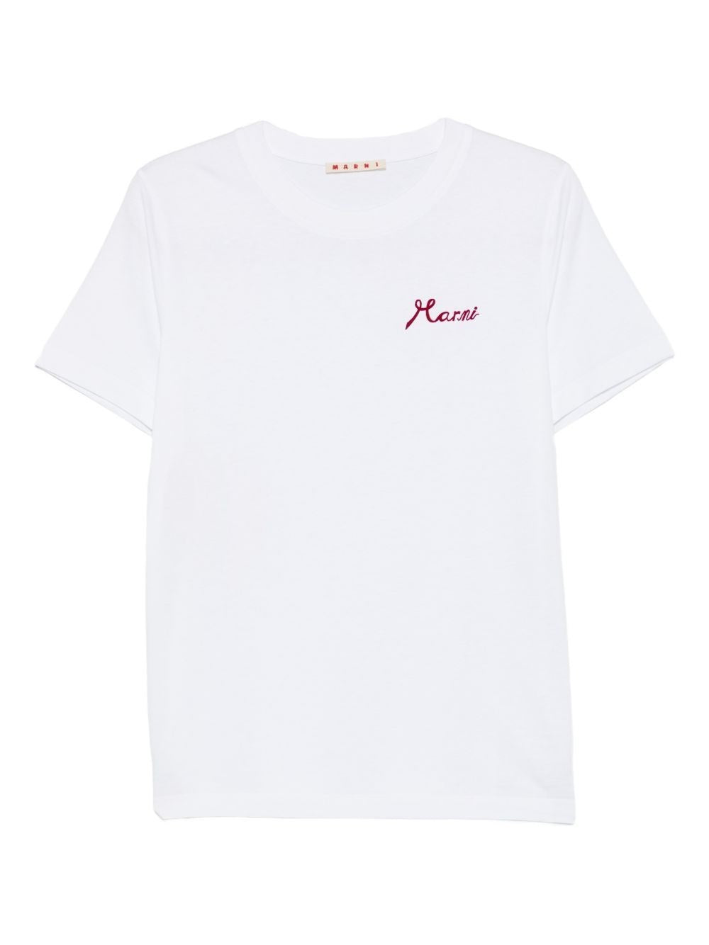 Marni Women White Cotton T-Shirt MARNI