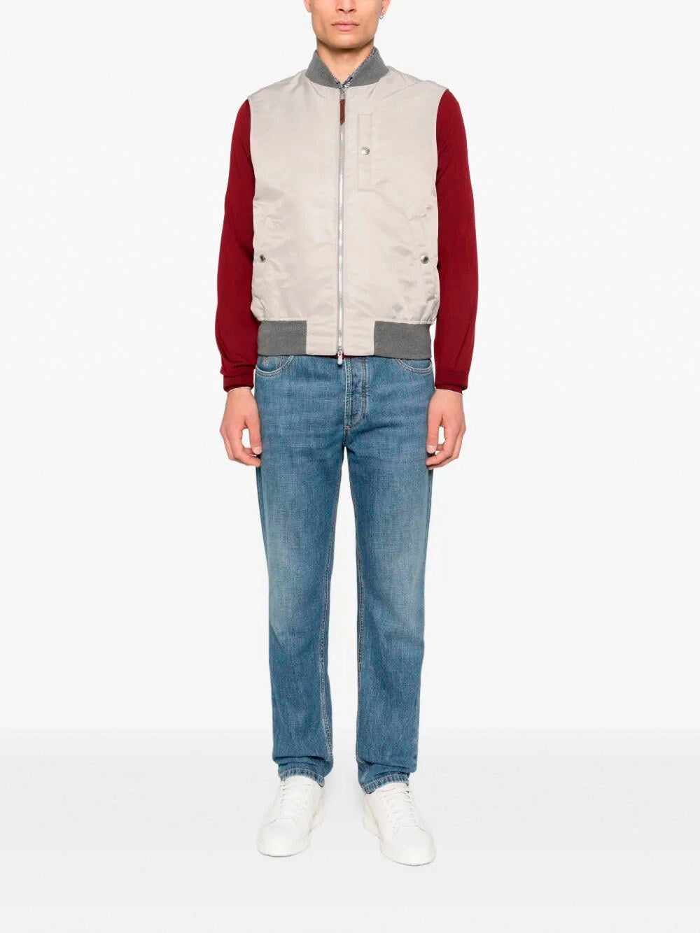 Brunello Cucinelli Men Bomber Jacket BRUNELLO CUCINELLI