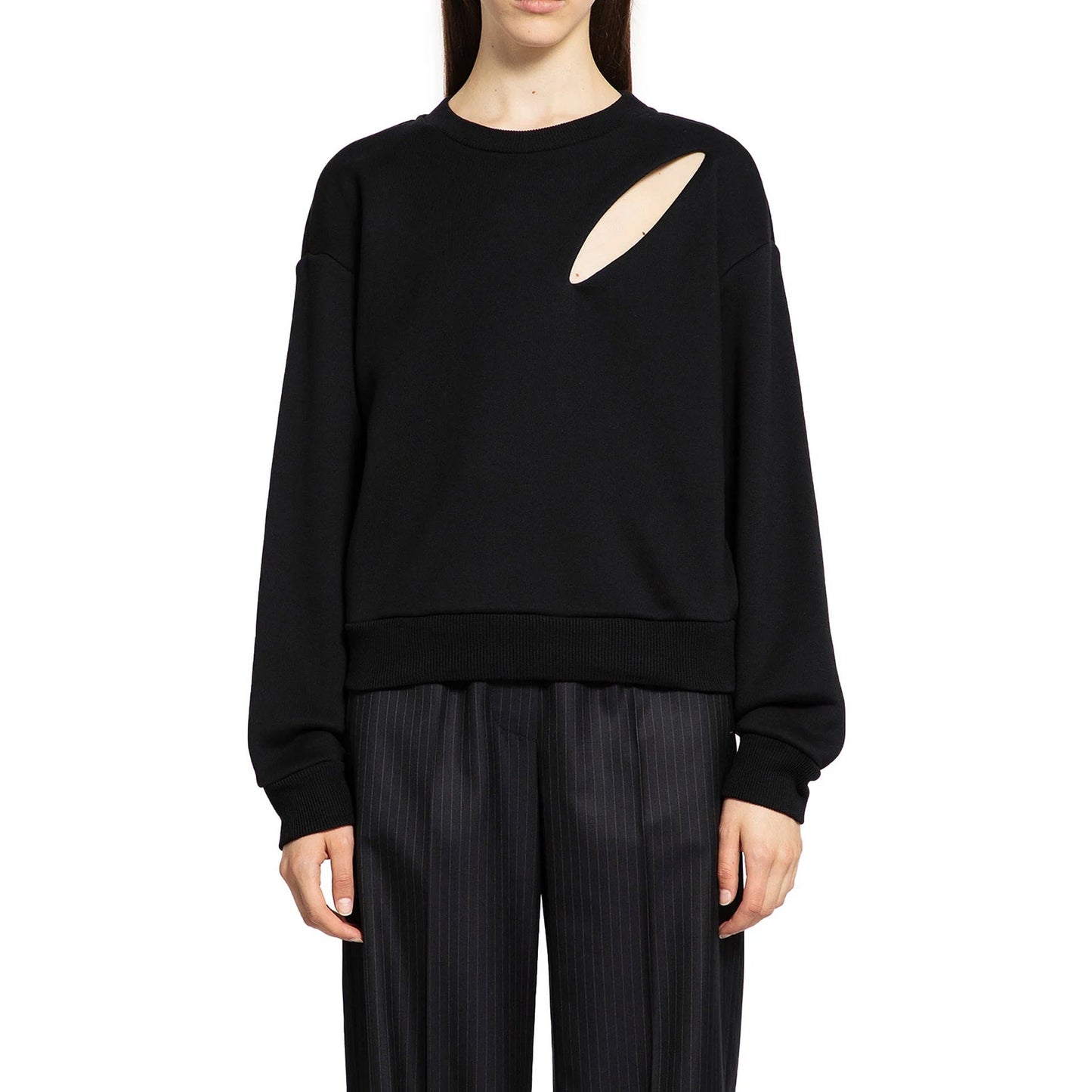 Alexander Mcqueen Cotton Sweatshirt Women ALEXANDER MCQUEEN