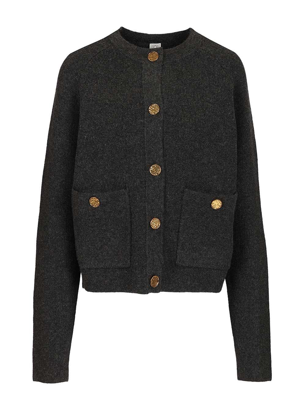 Toteme Women Hammered Button Cardigan TOTEME