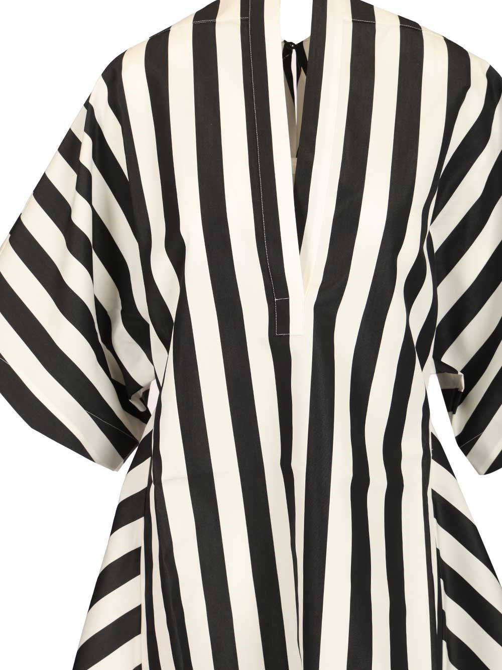 Jacquemus Women Unique In Cotton And Silk With Moisson Stripes JACQUEMUS